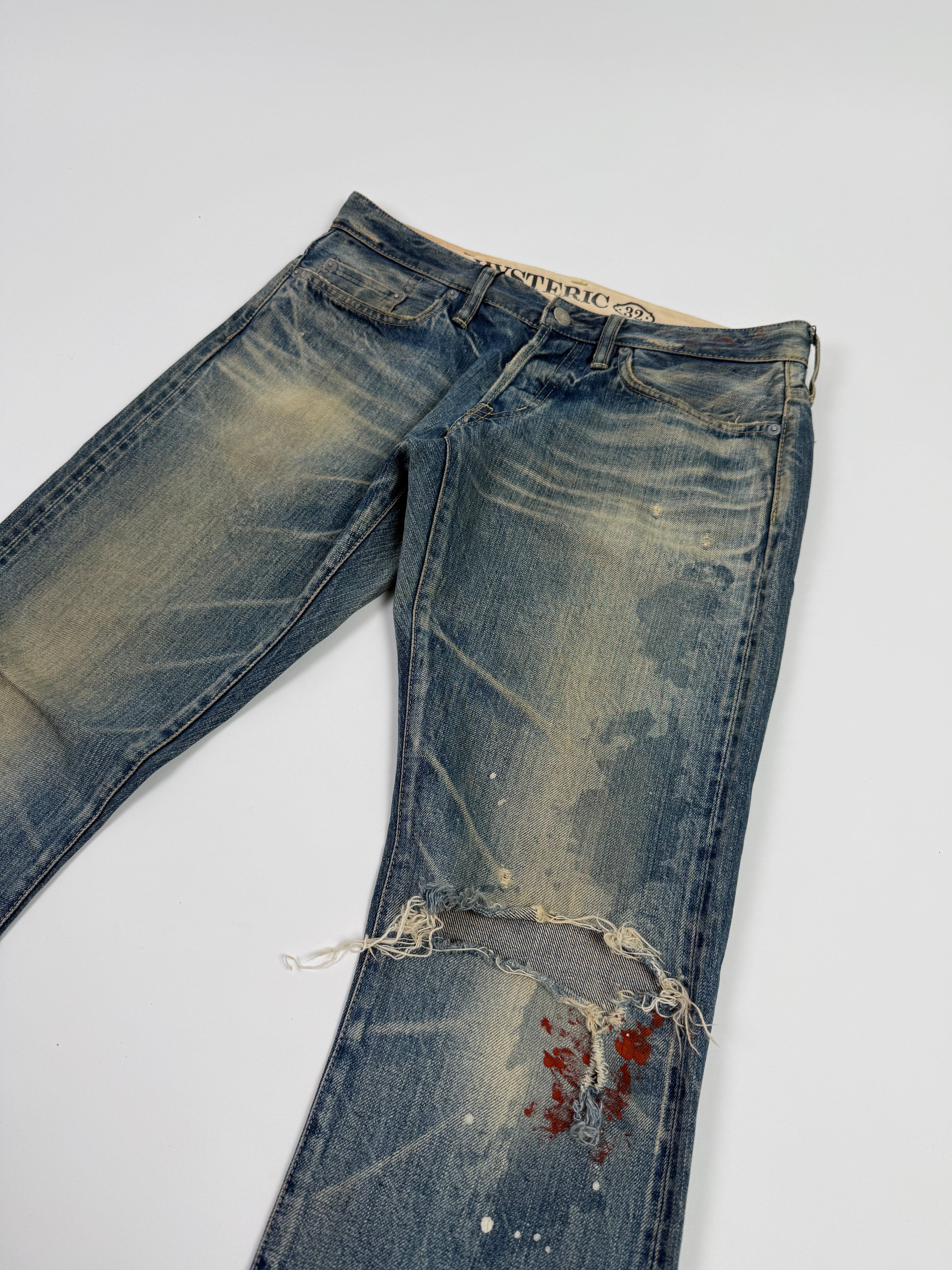 Hysteric Glamour Ripped Jeans