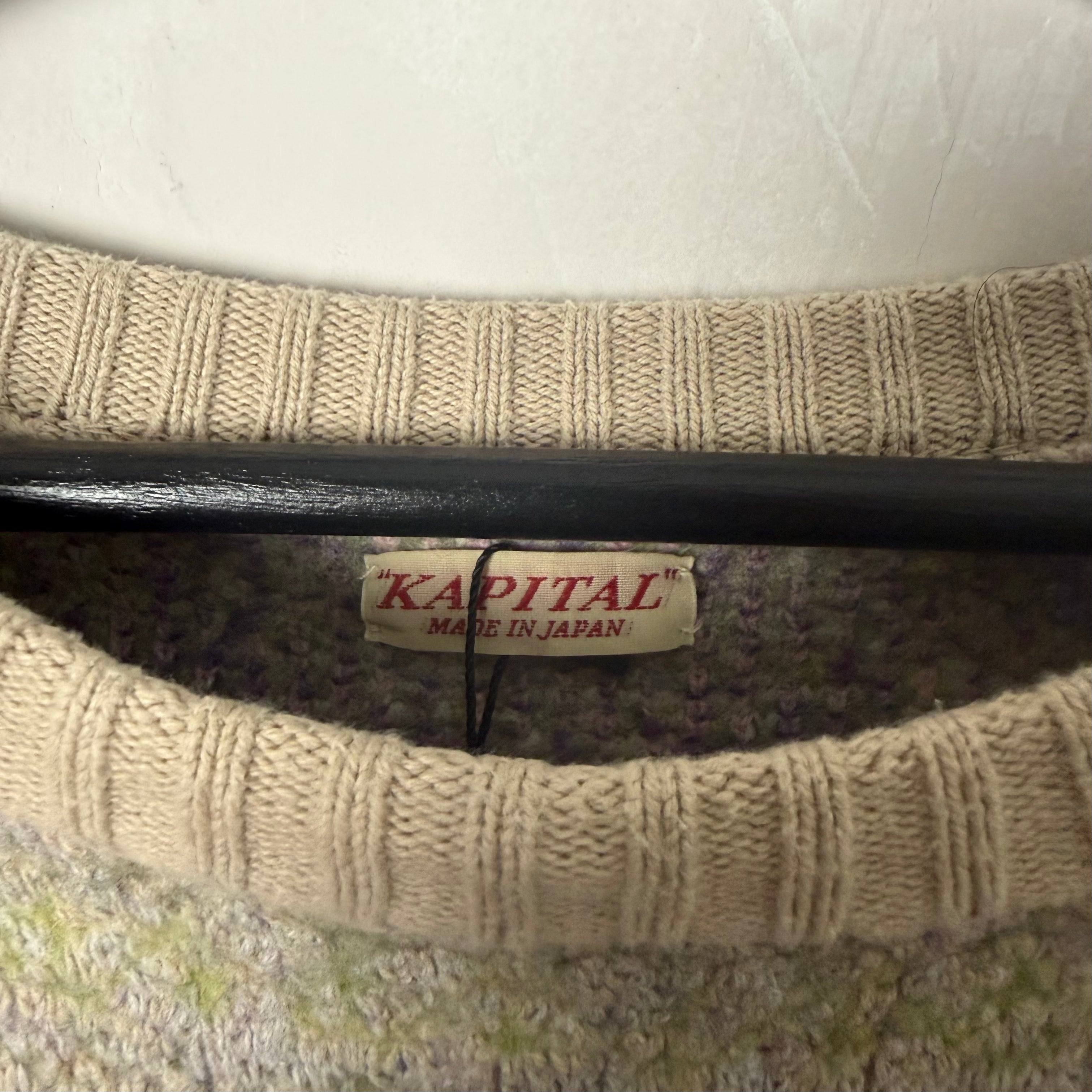 Kapital Bone 7g wool fair-isle