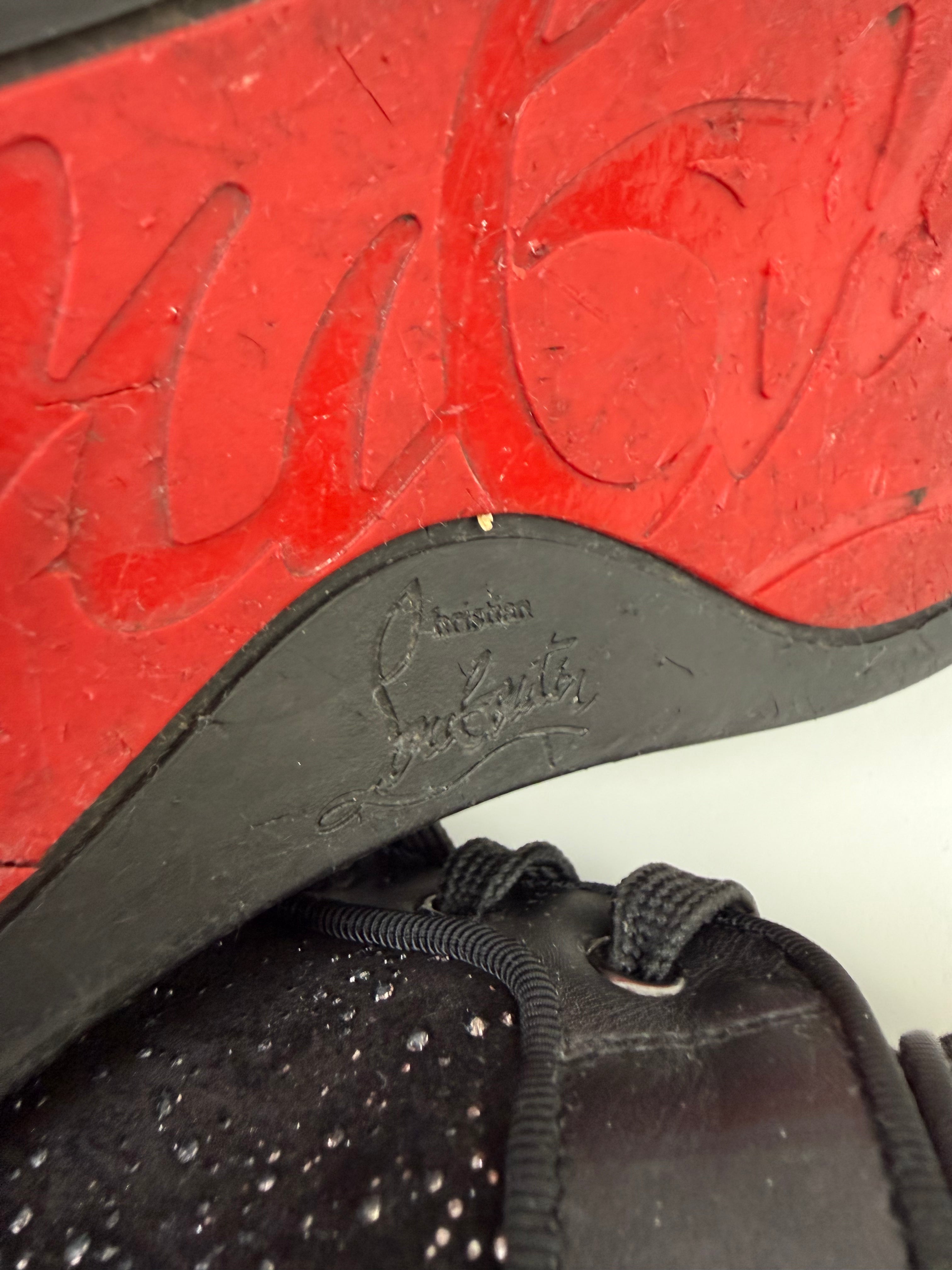 Christian Louboutin Louis High-Top Sneaker Size 41 ½