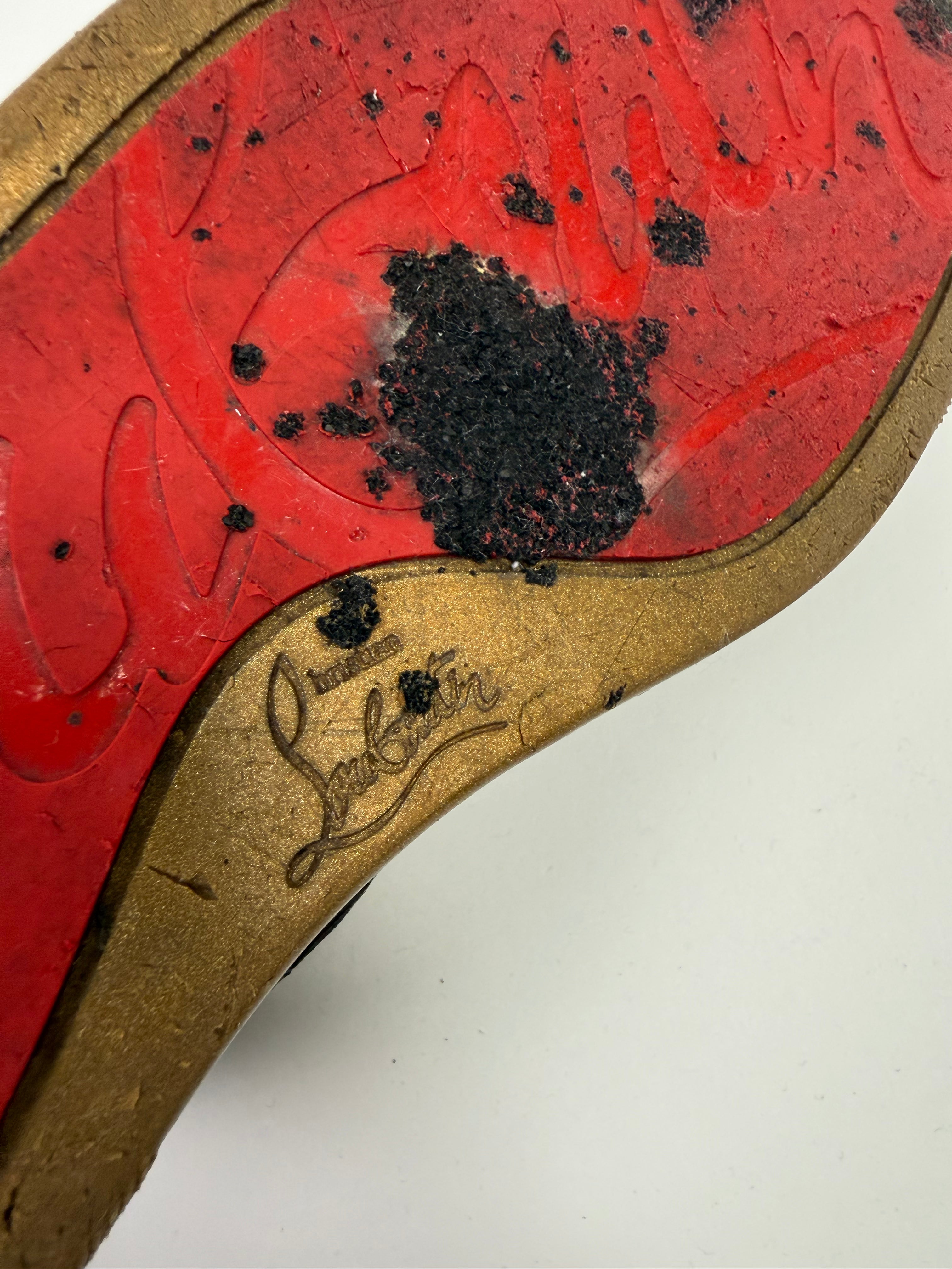Christian Louboutin Louis High-Top Sneaker Size 41 ½