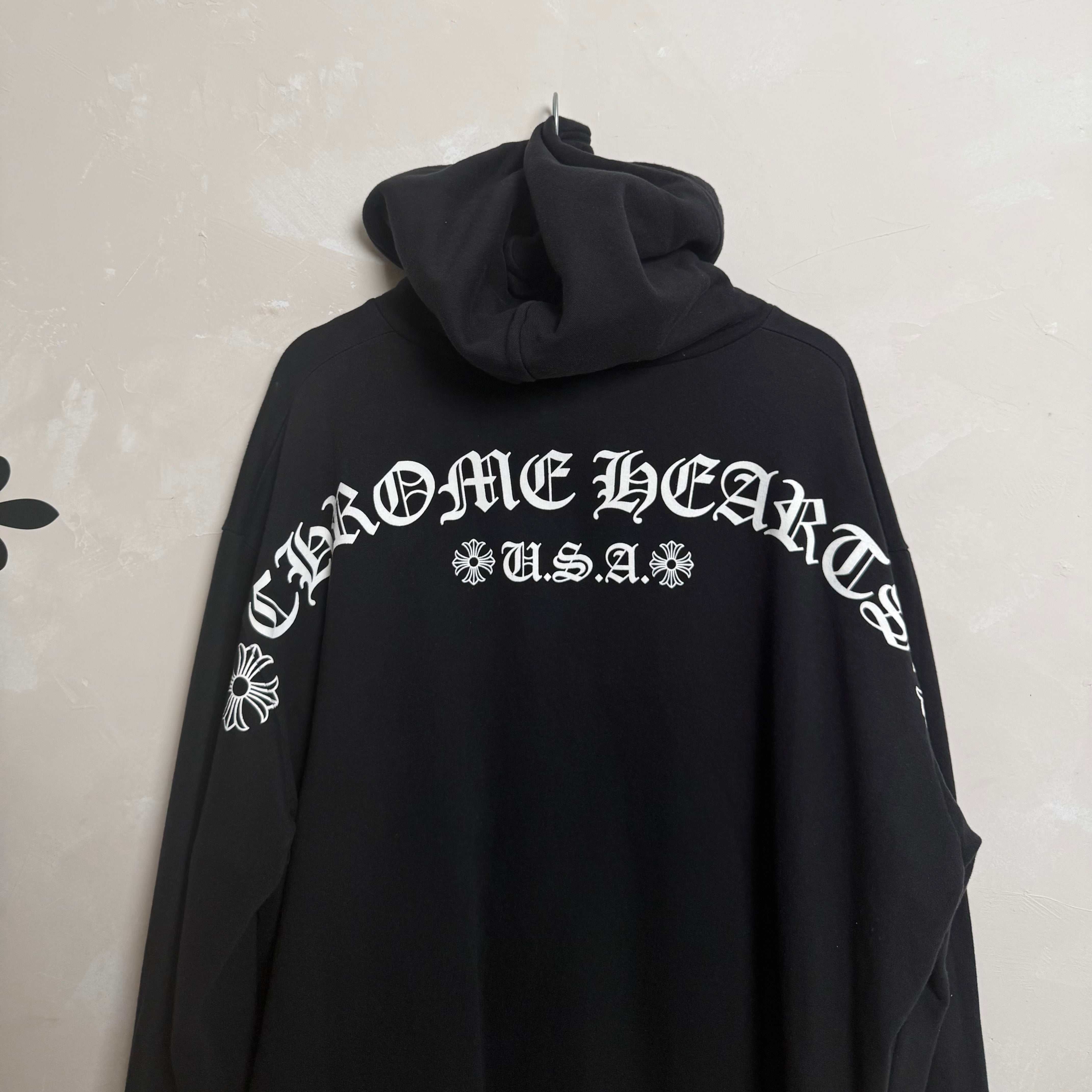 Chrome Hearts Shoulder Logo Hoodie