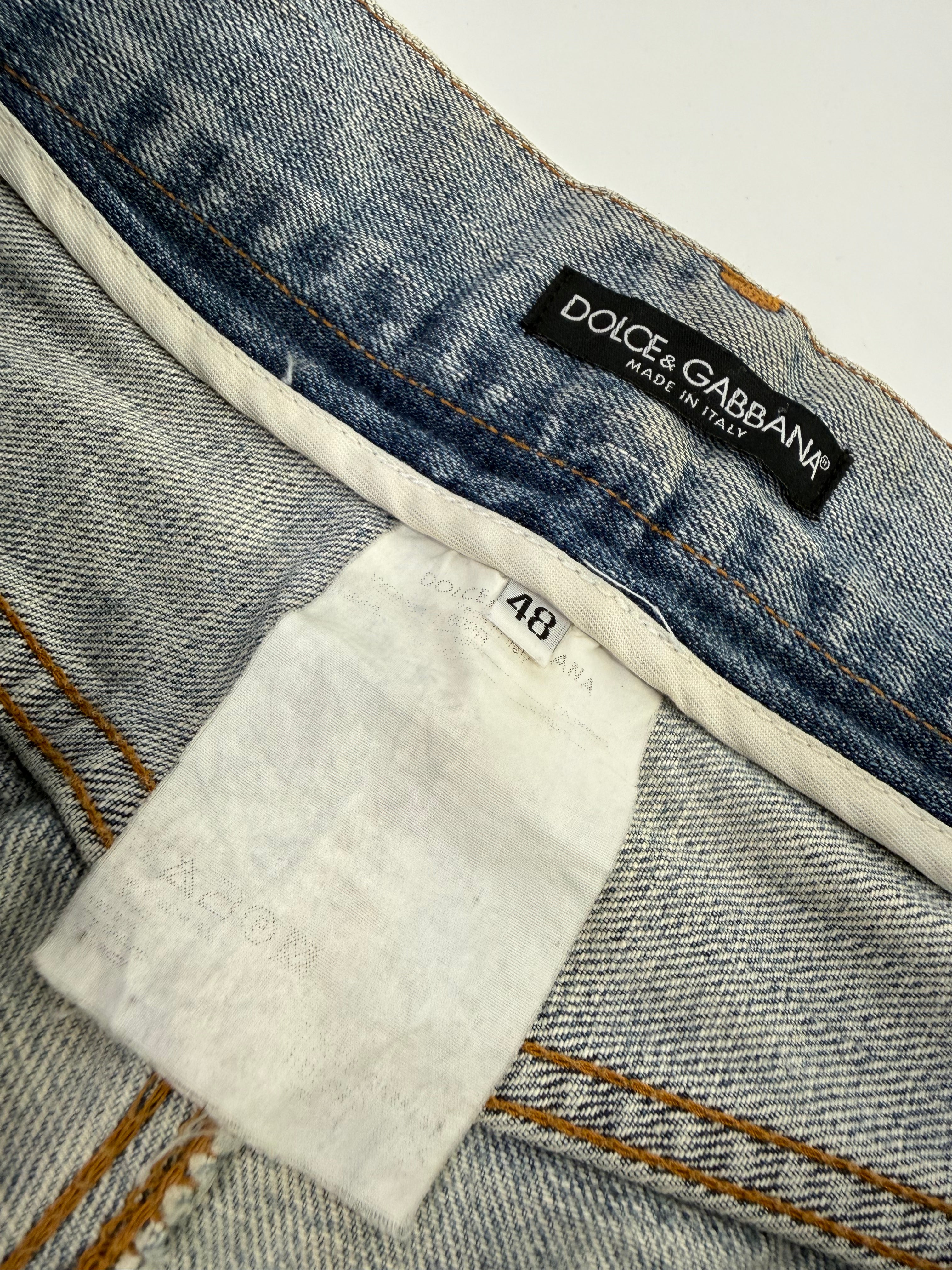 Dolce & Gabbana Ripped Denim