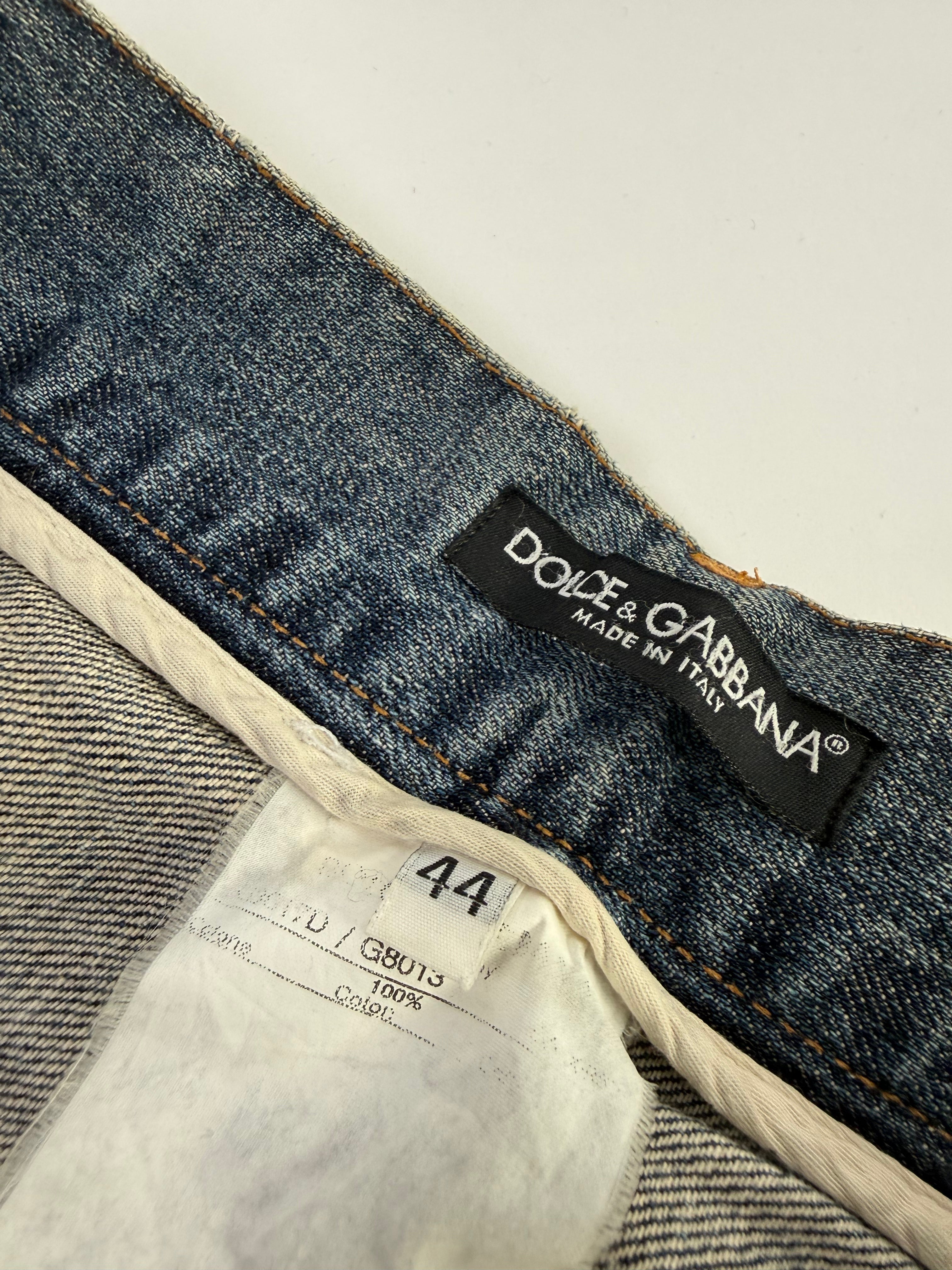 Dolce & Gabbana Ripped Denim