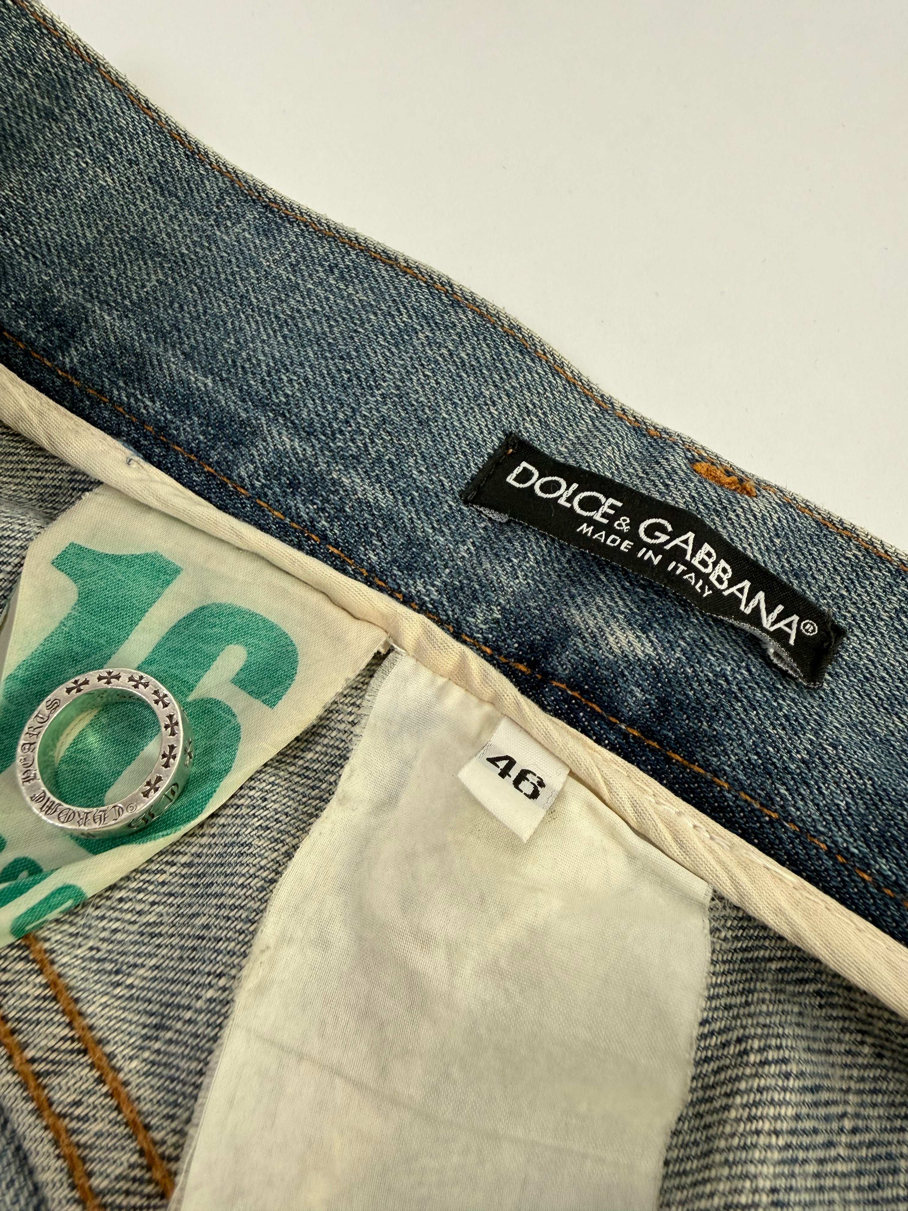 Dolce & Gabbana Ripped Denim
