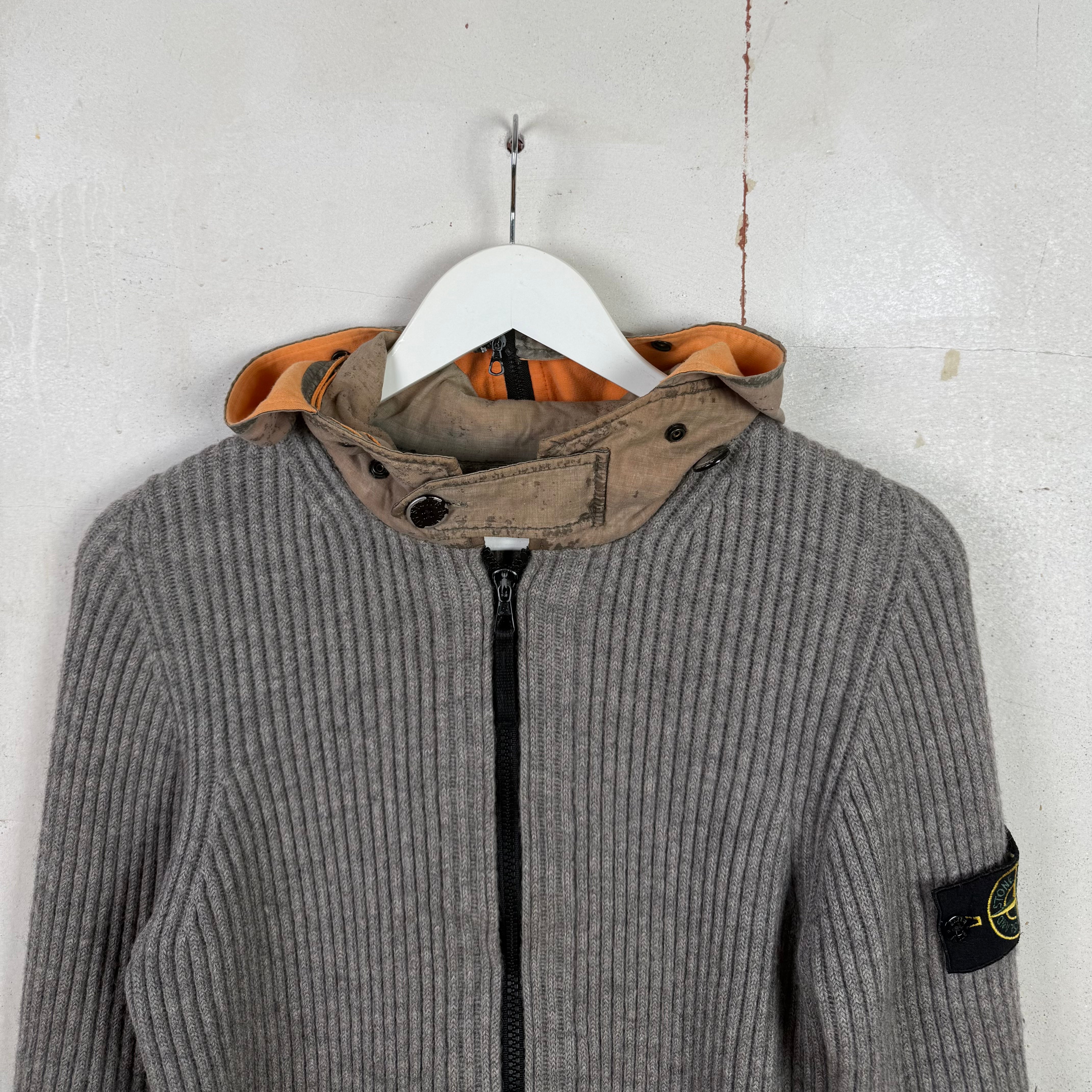 Stone Island Wool Zip