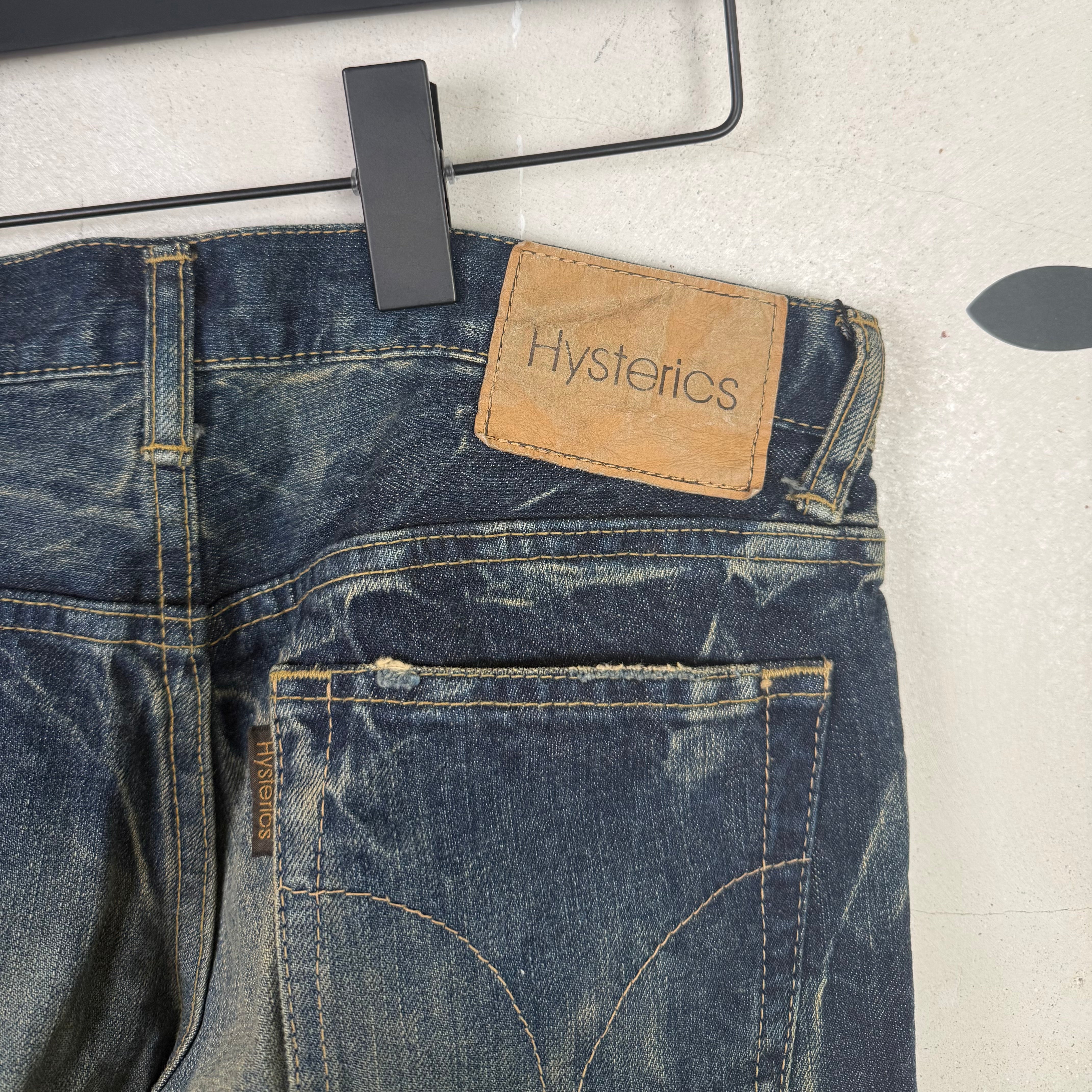 Hysteric Glamour Marble Wash Jeans