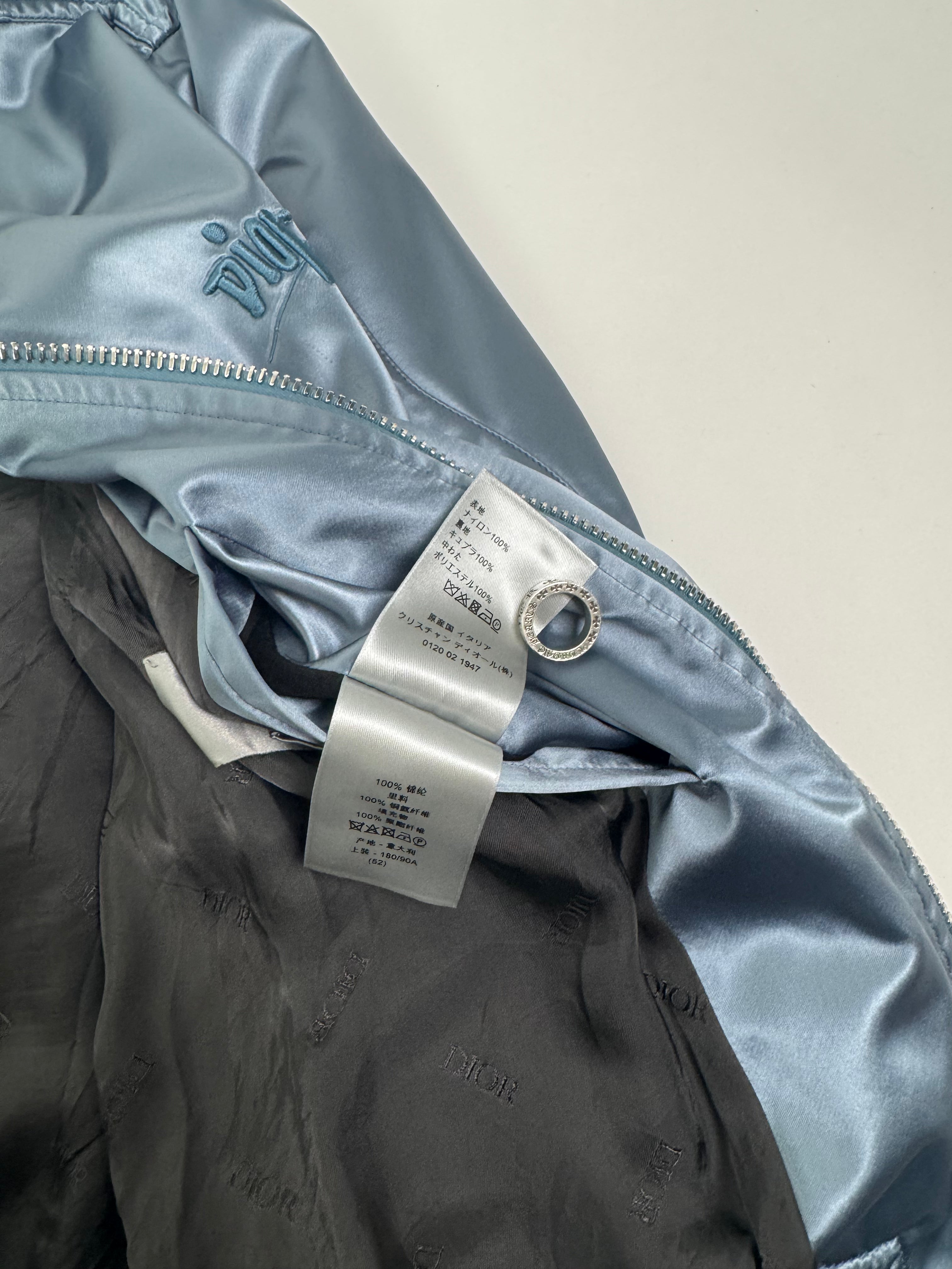 Dior x Stüssy Satin Bomber Jacket