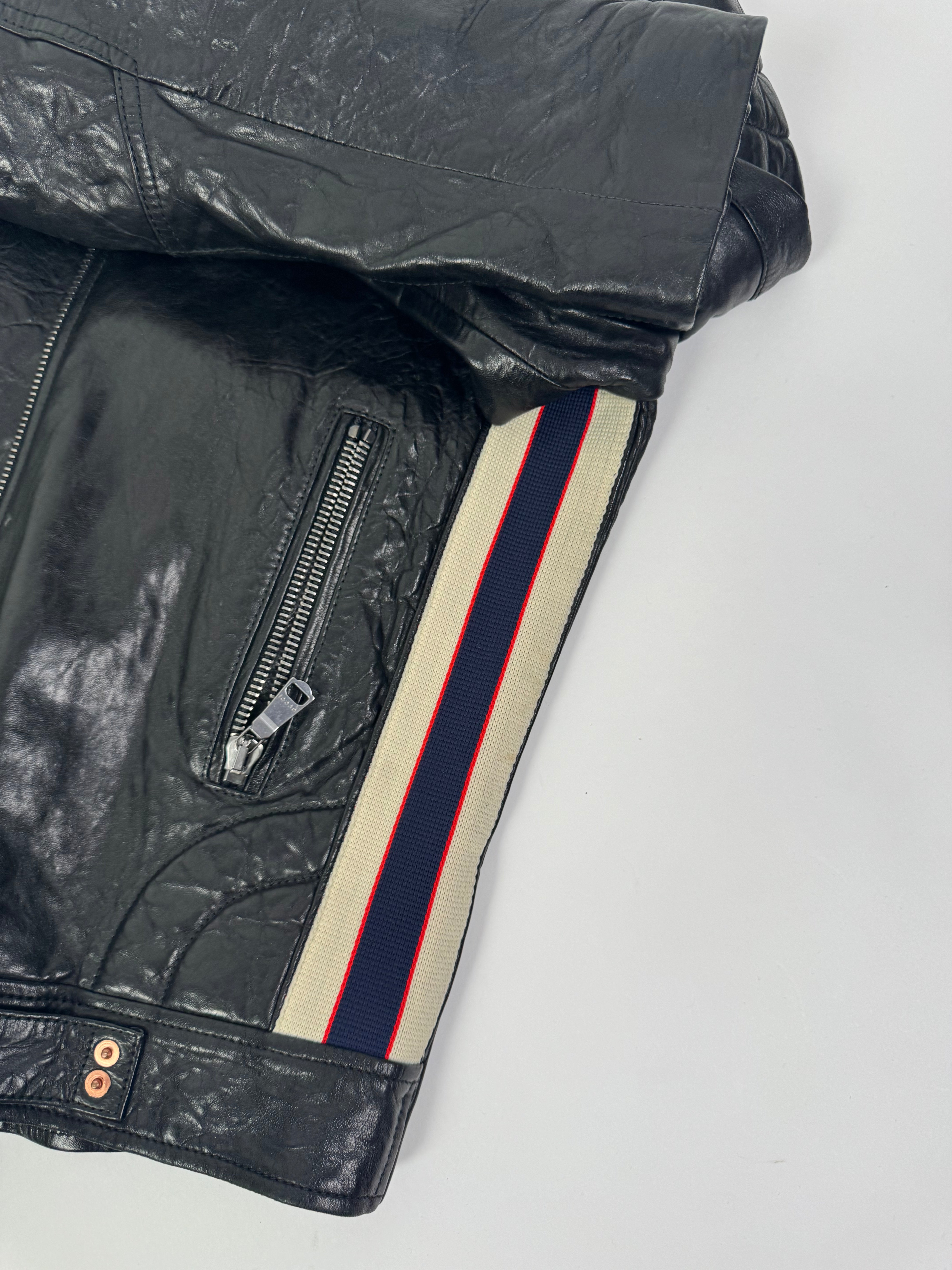 Gucci Leather Biker Jacket