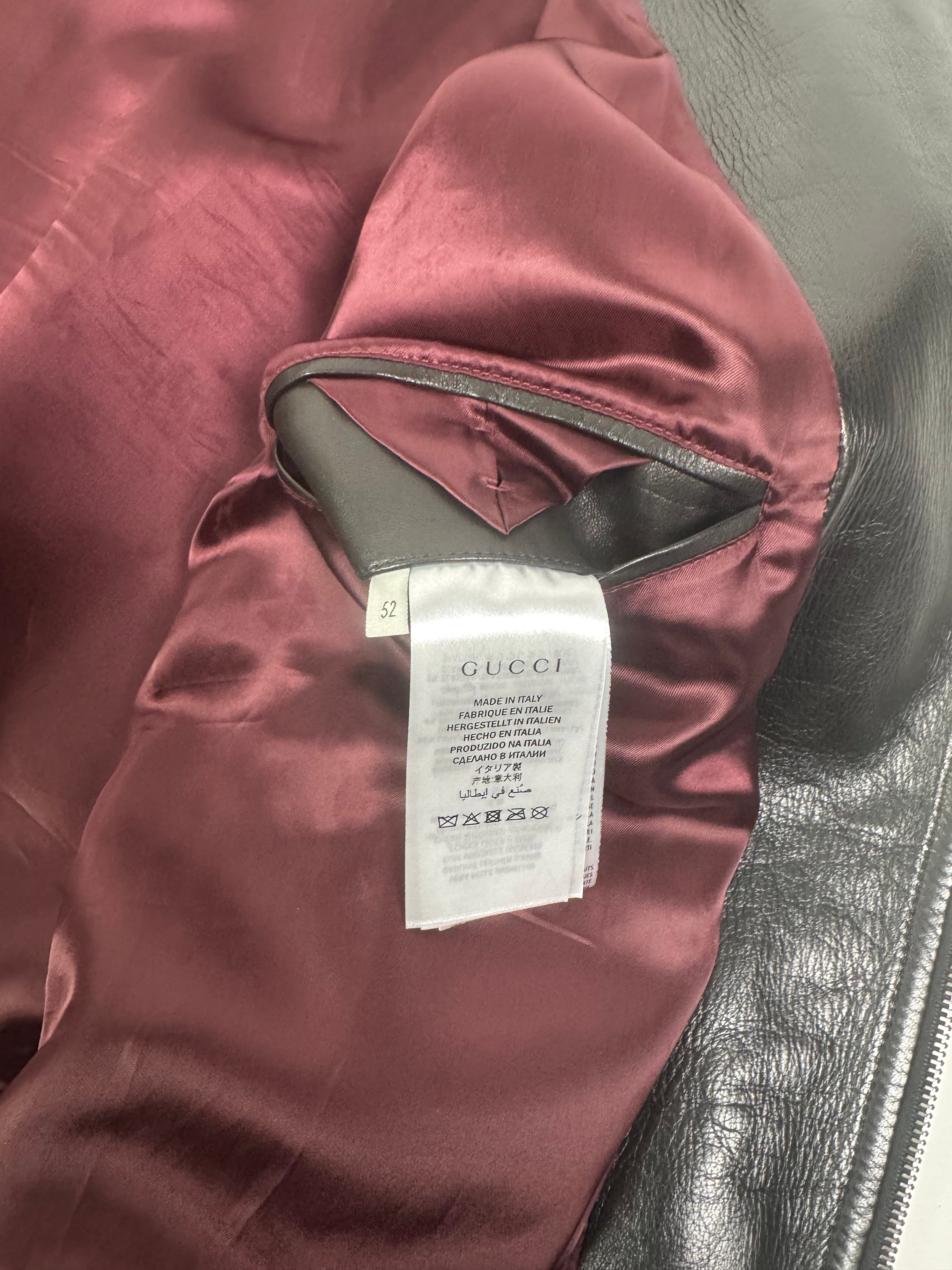 Gucci Leather Jacket