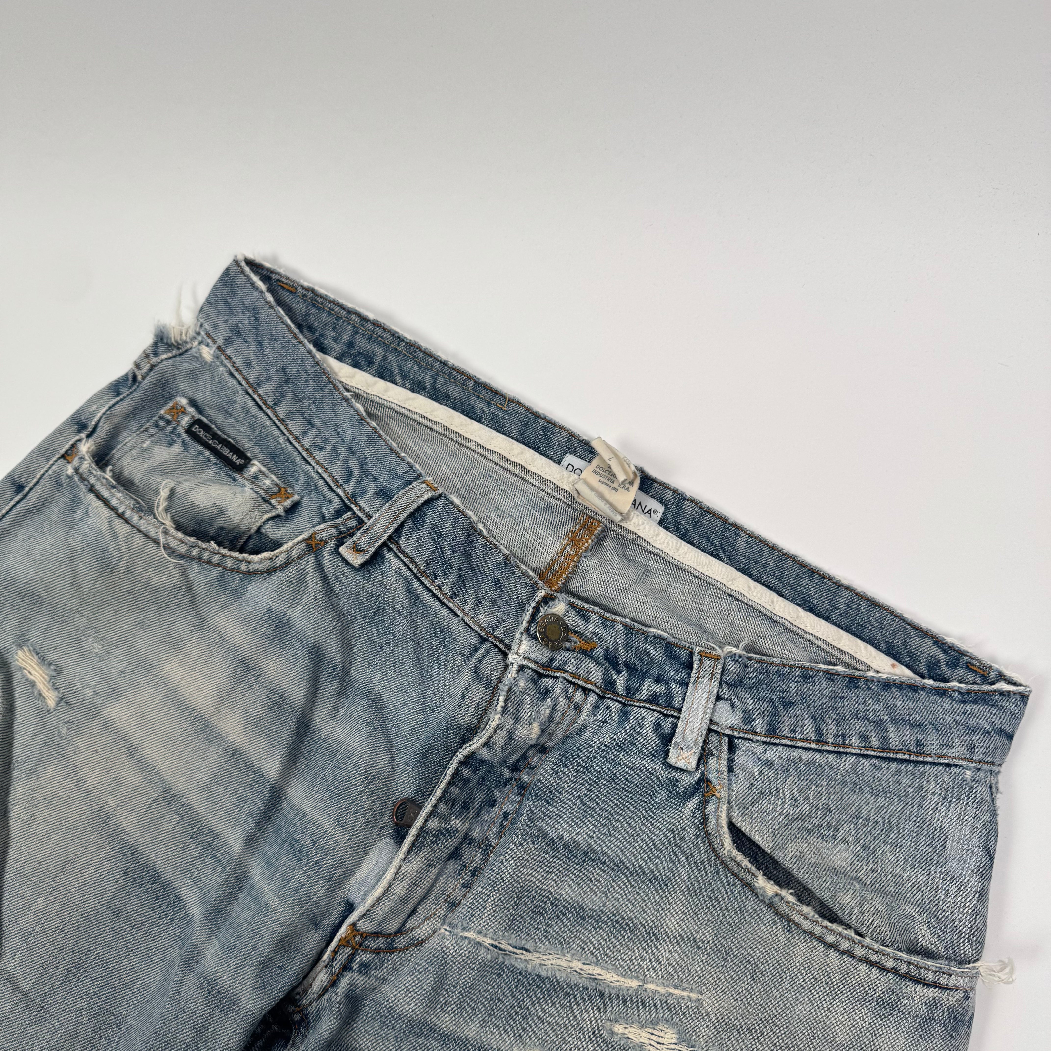 Dolce & Gabbana Ripped Denim