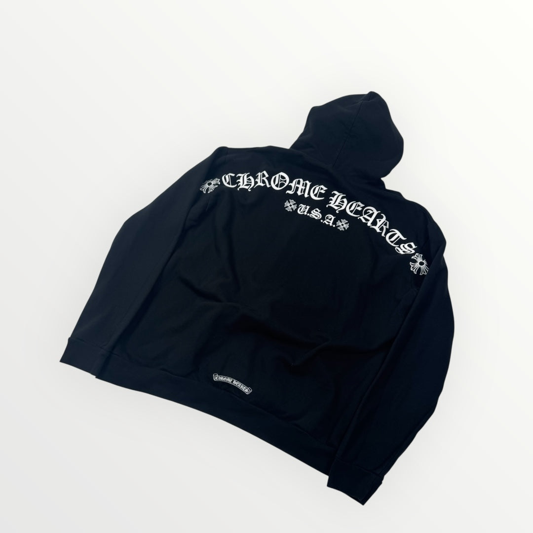 Chrome Hearts Shoulder Logo Hoodie