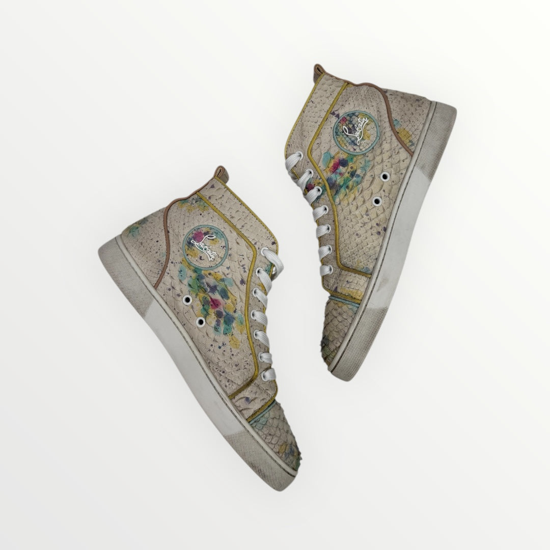 Christian Louboutin Louis High-Top Sneaker Size 42