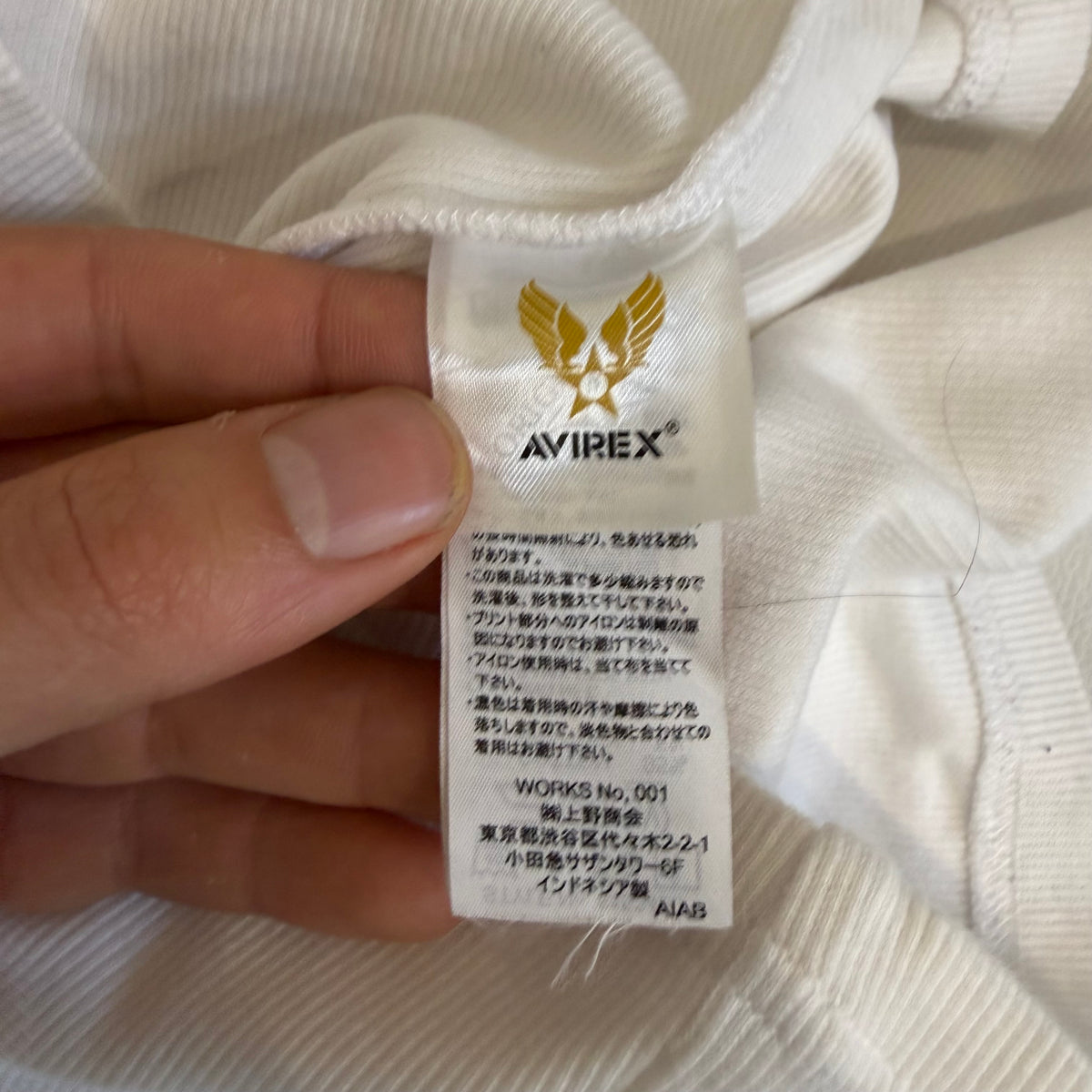 Avirex Thermal V neck