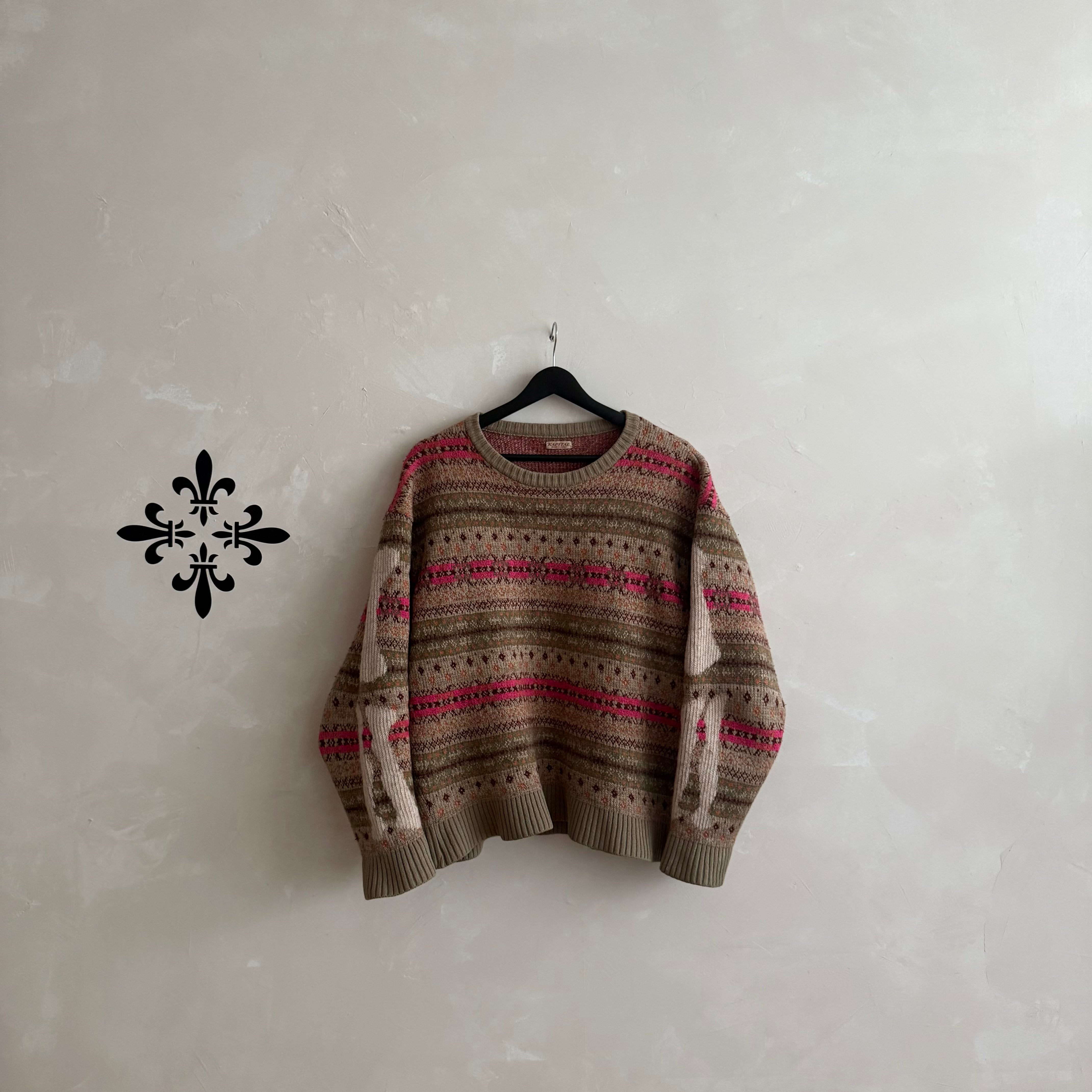 Kapital Bone 7g wool fair-isle