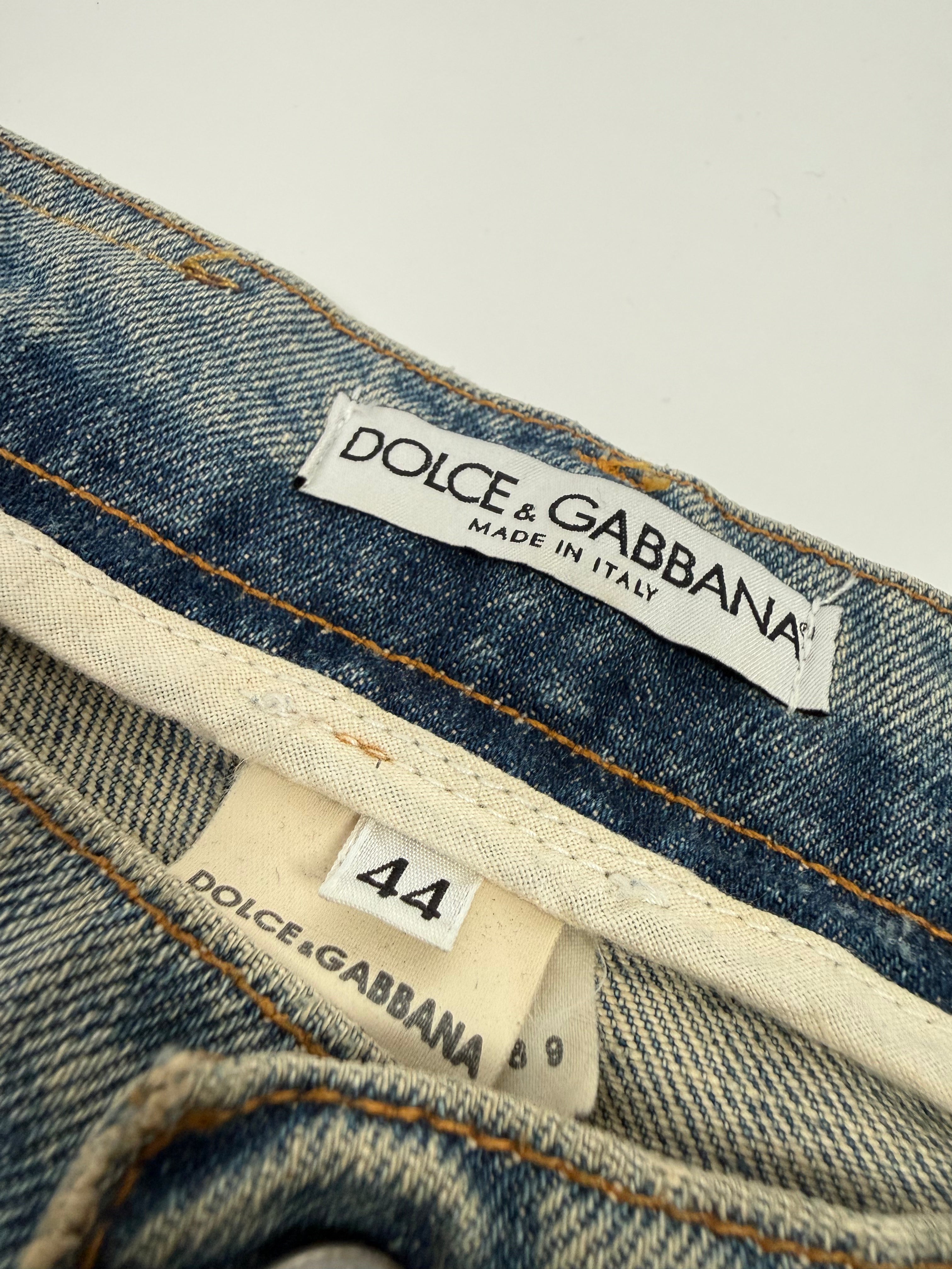 Dolce & Gabbana Ripped Denim