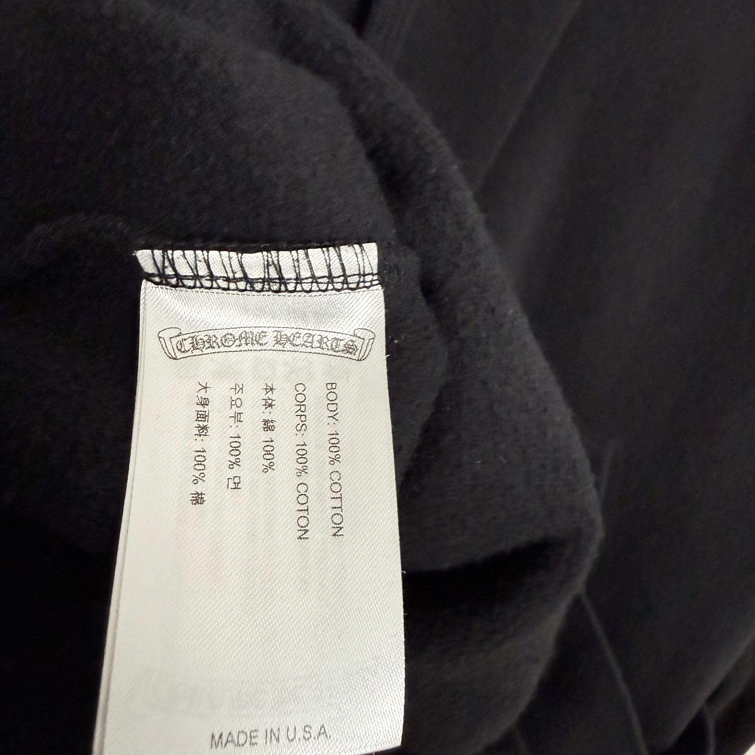 Chrome Hearts Shoulder Logo Hoodie