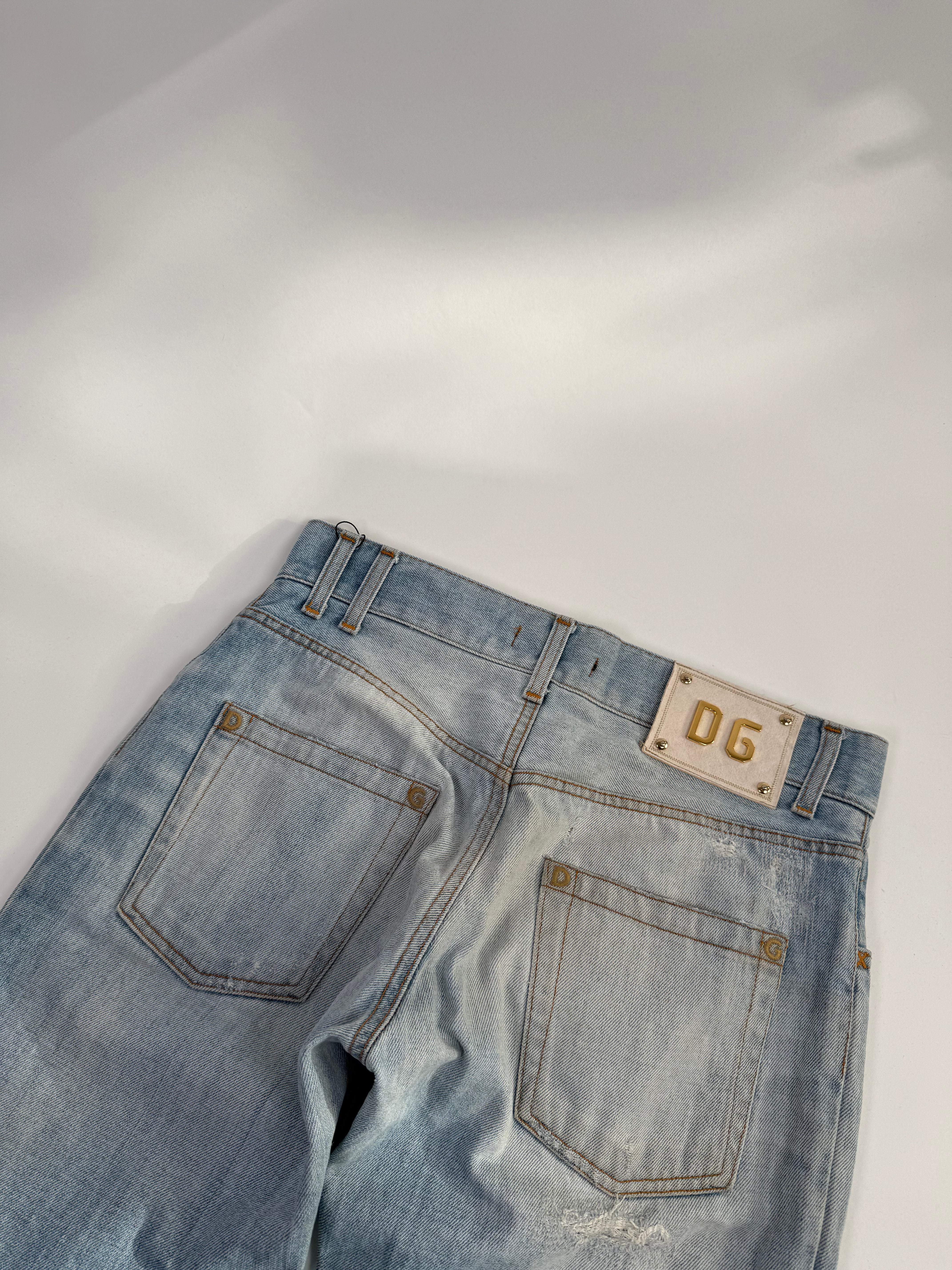 Dolce & Gabbana Ripped Denim