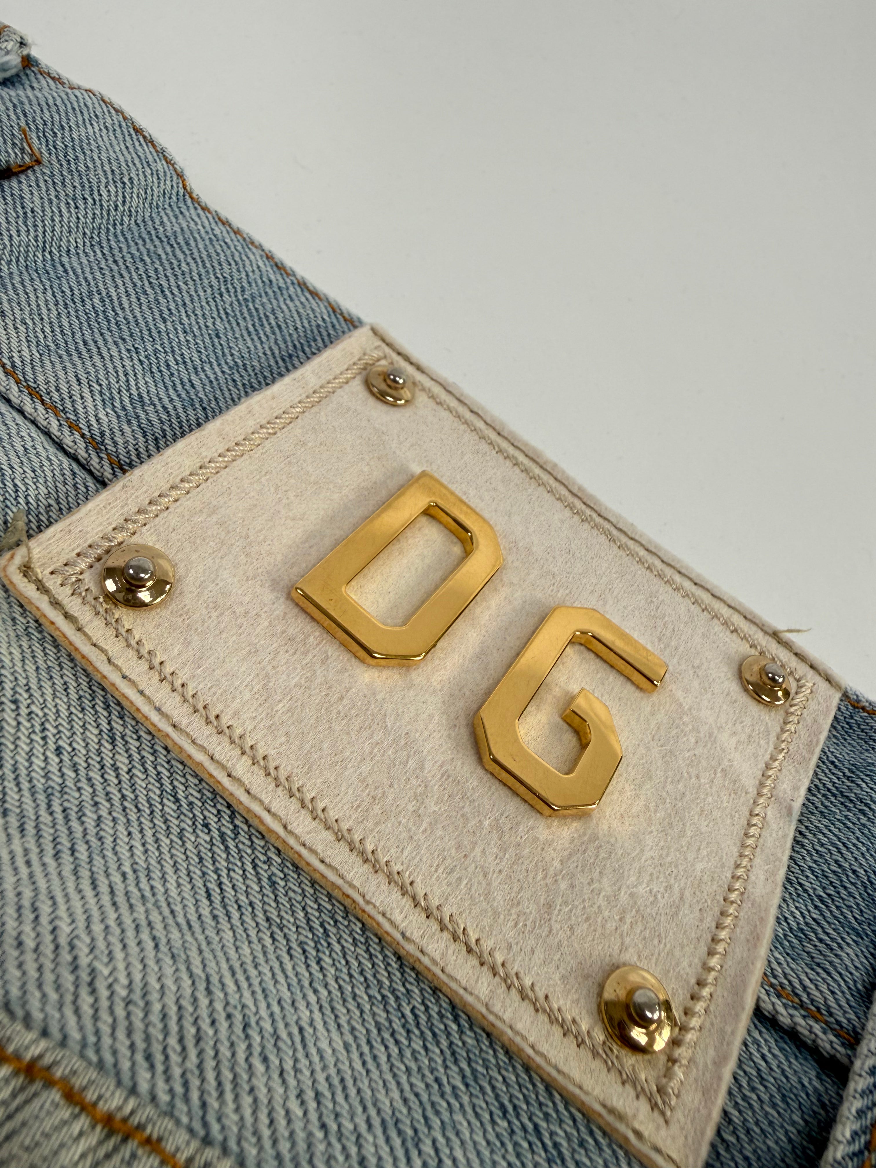 Dolce & Gabbana Ripped Denim