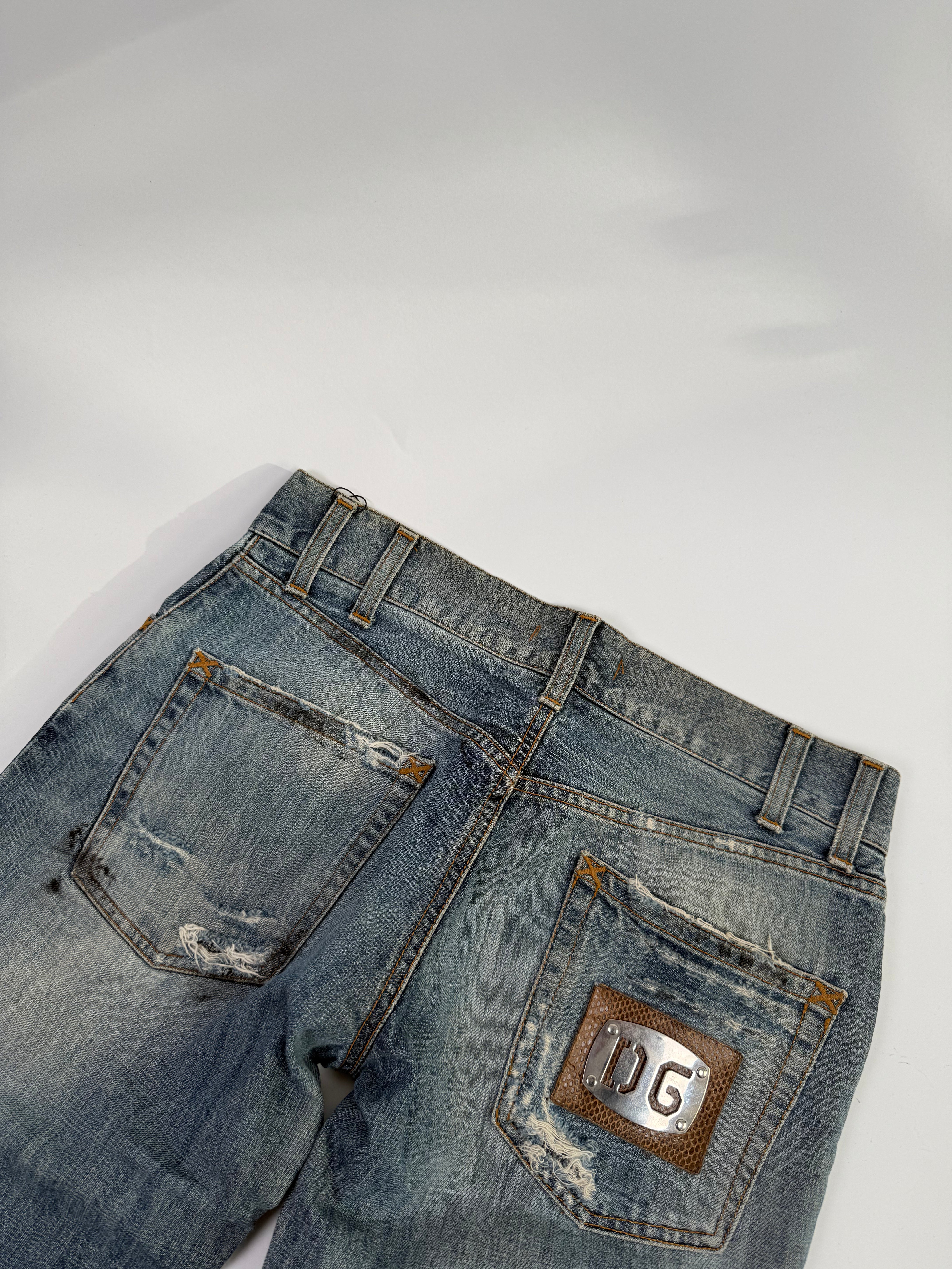 Dolce & Gabbana Ripped Denim
