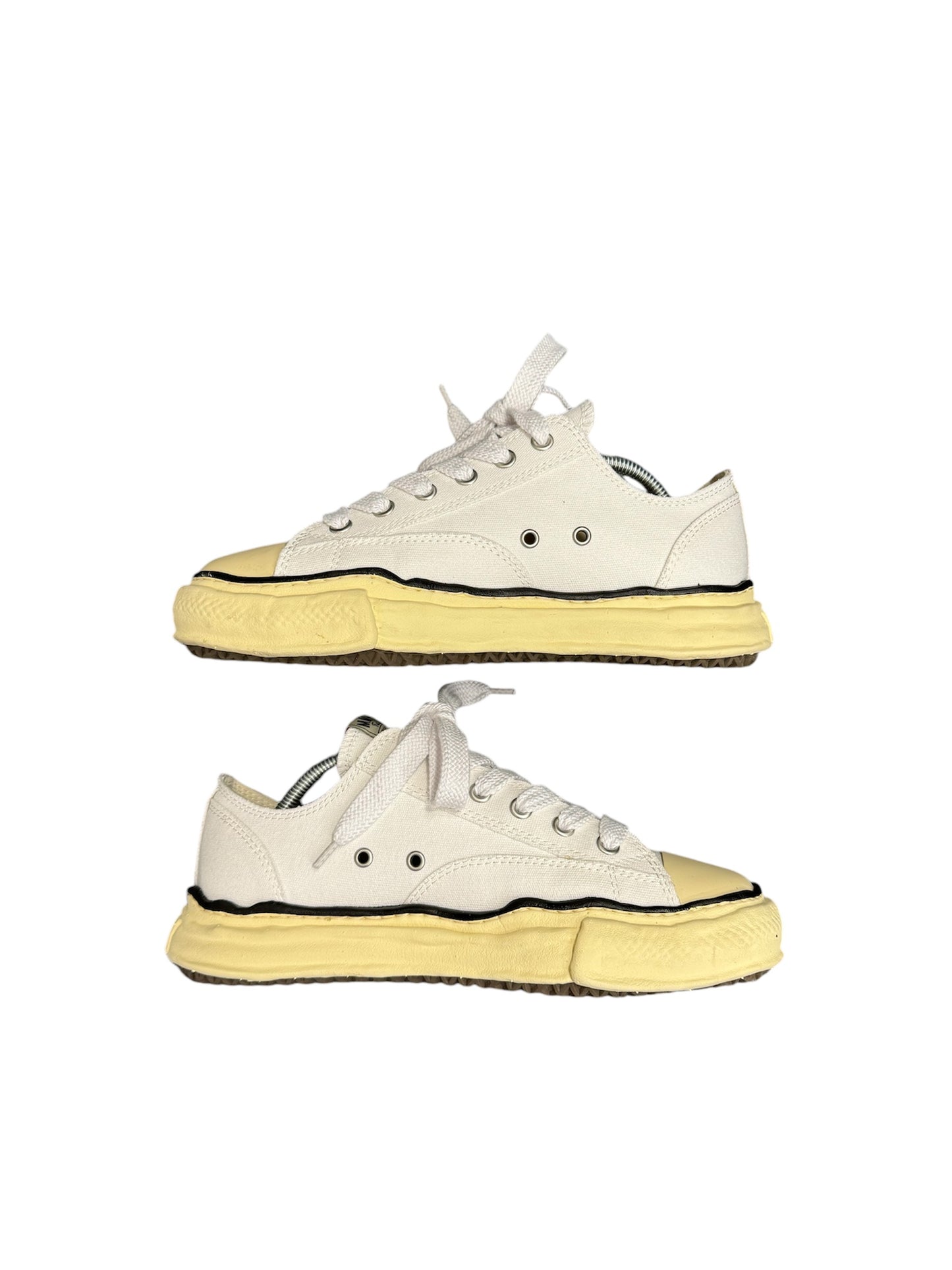 MIHARA YASUHIRO White/Cream Sneaker