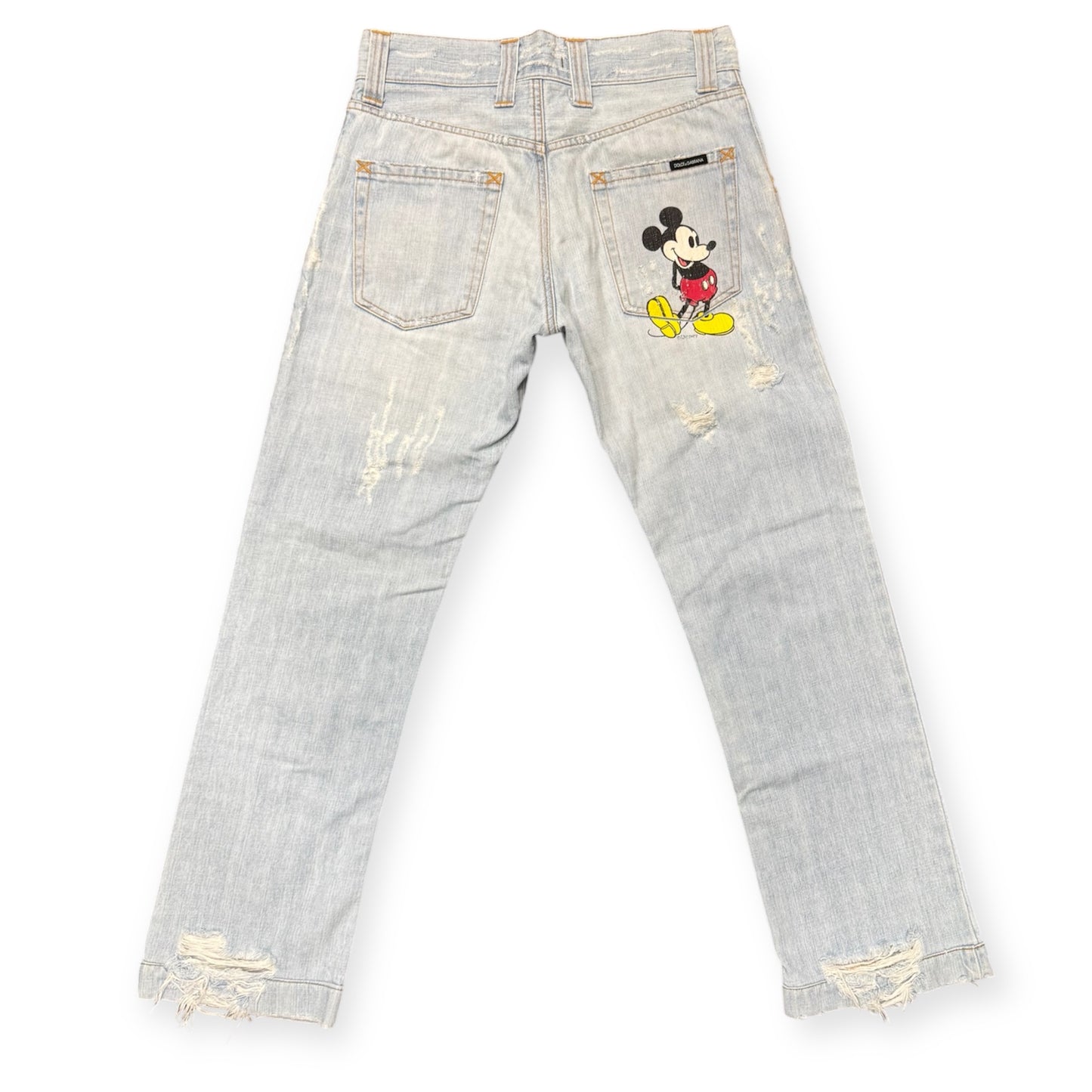 Dolce & Gabbana Mickey Mouse Jeans