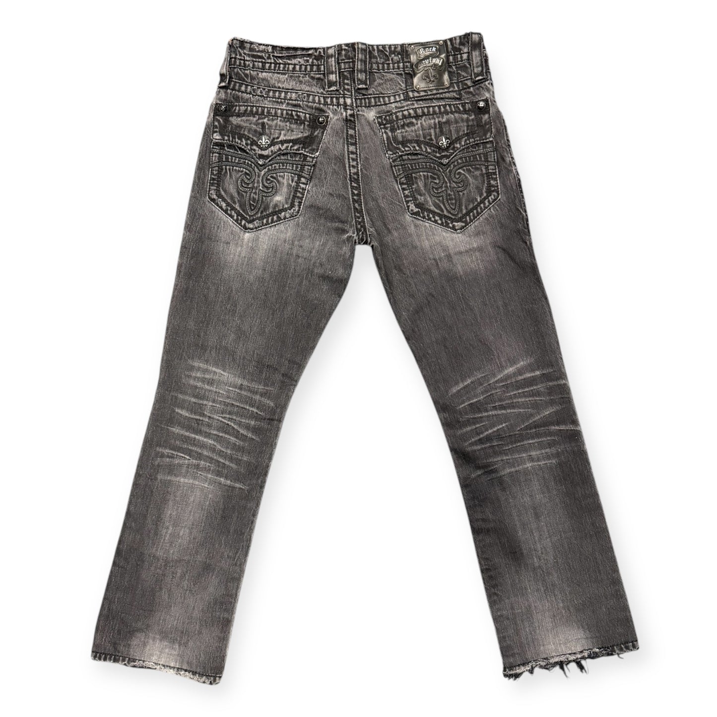 Rock Revival Washed Black Jeans