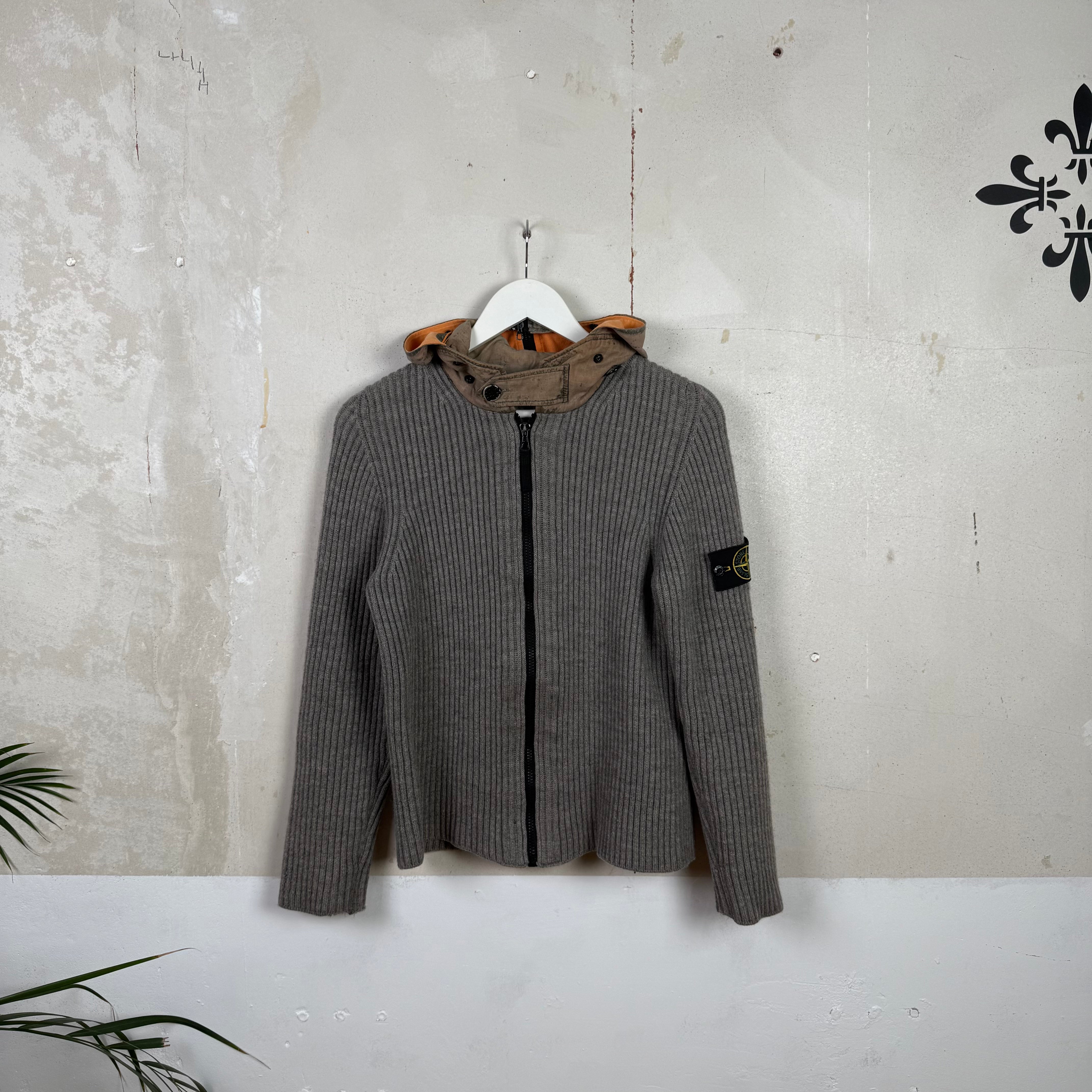 Stone Island Wool Zip