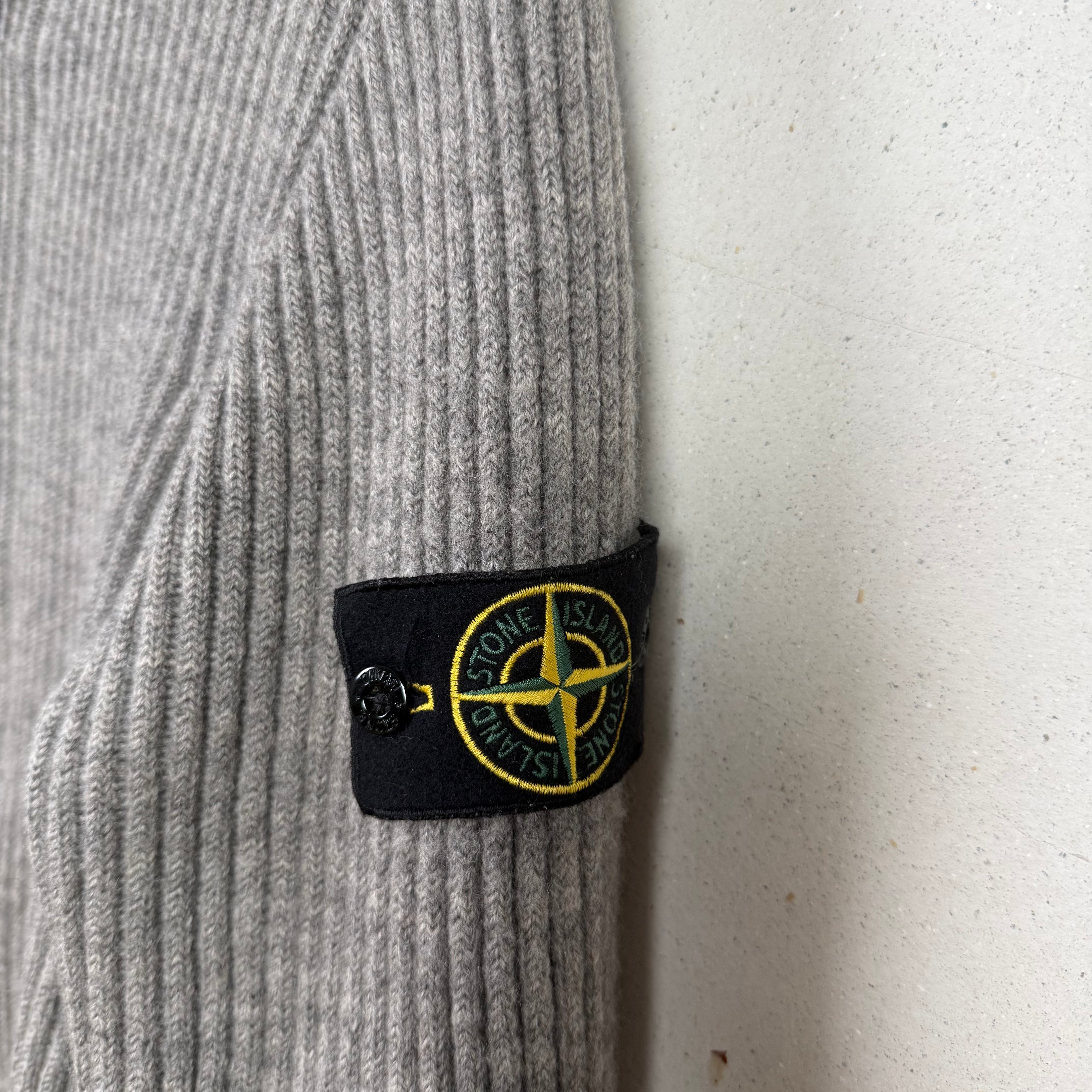 Stone Island Wool Zip