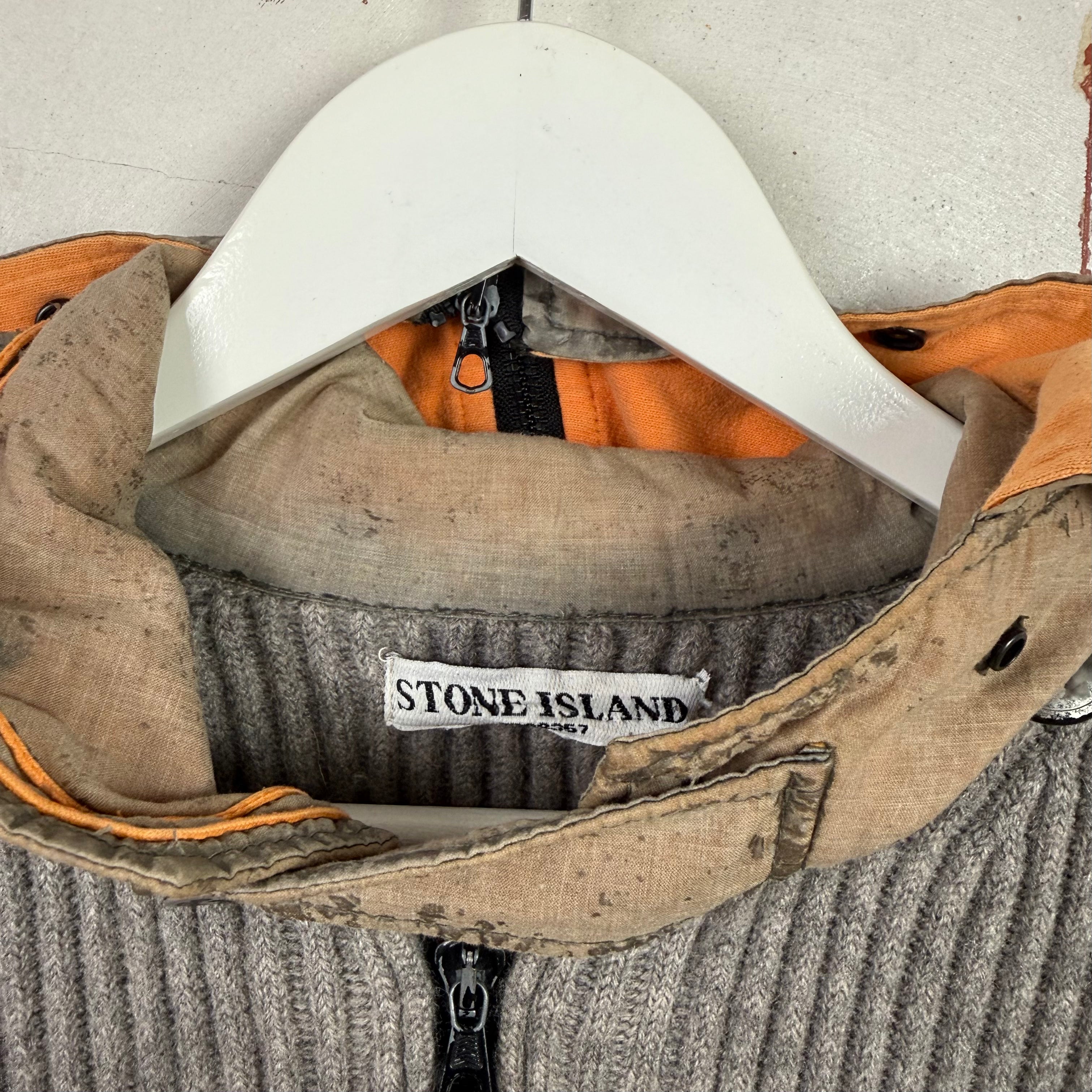 Stone Island Wool Zip