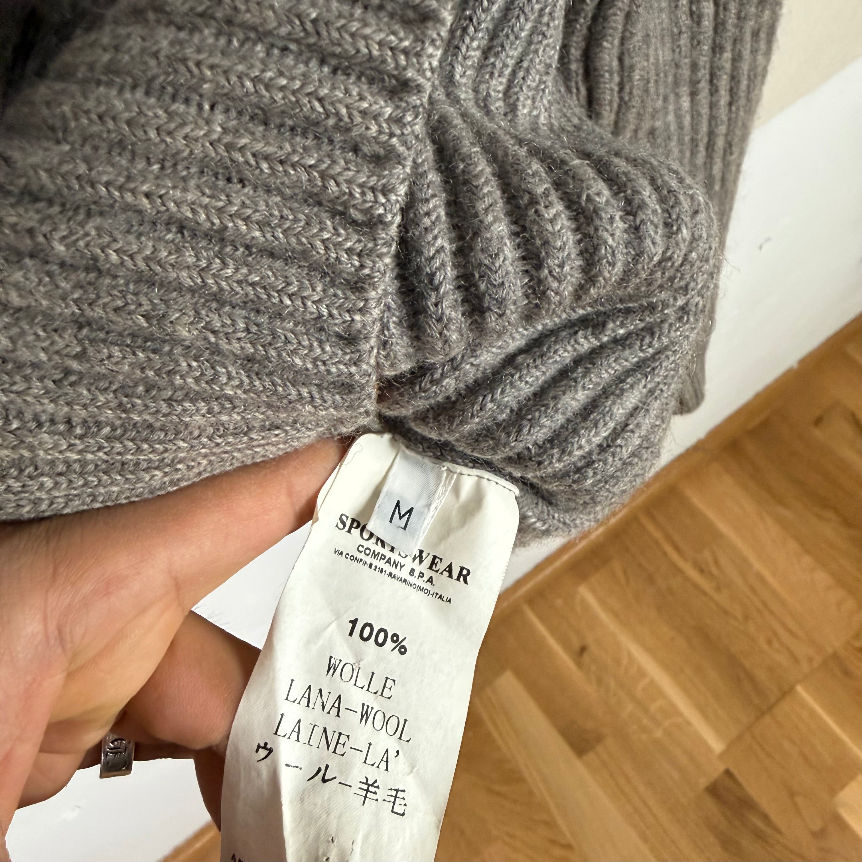 Stone Island Wool Zip