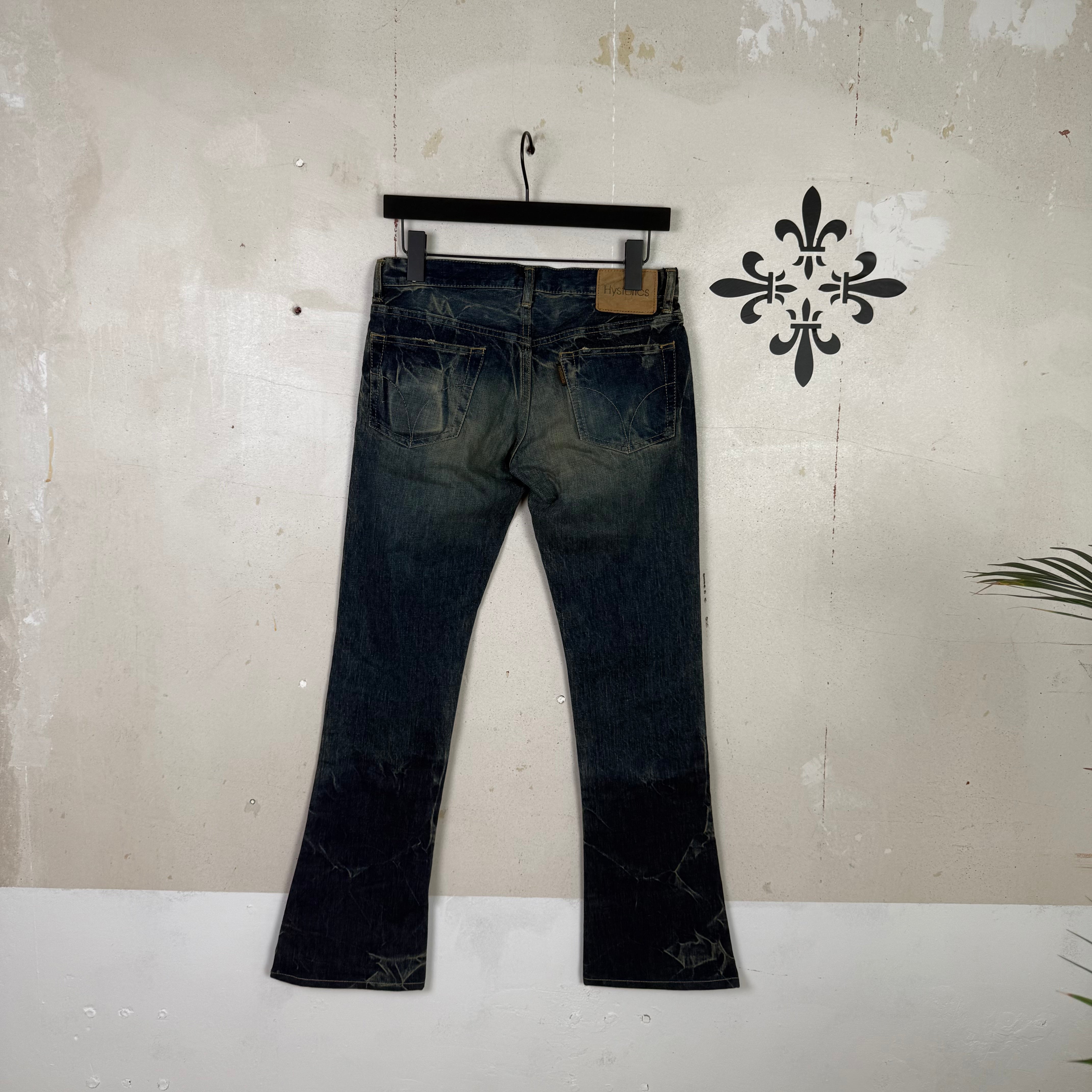 Hysteric Glamour Marble Wash Jeans