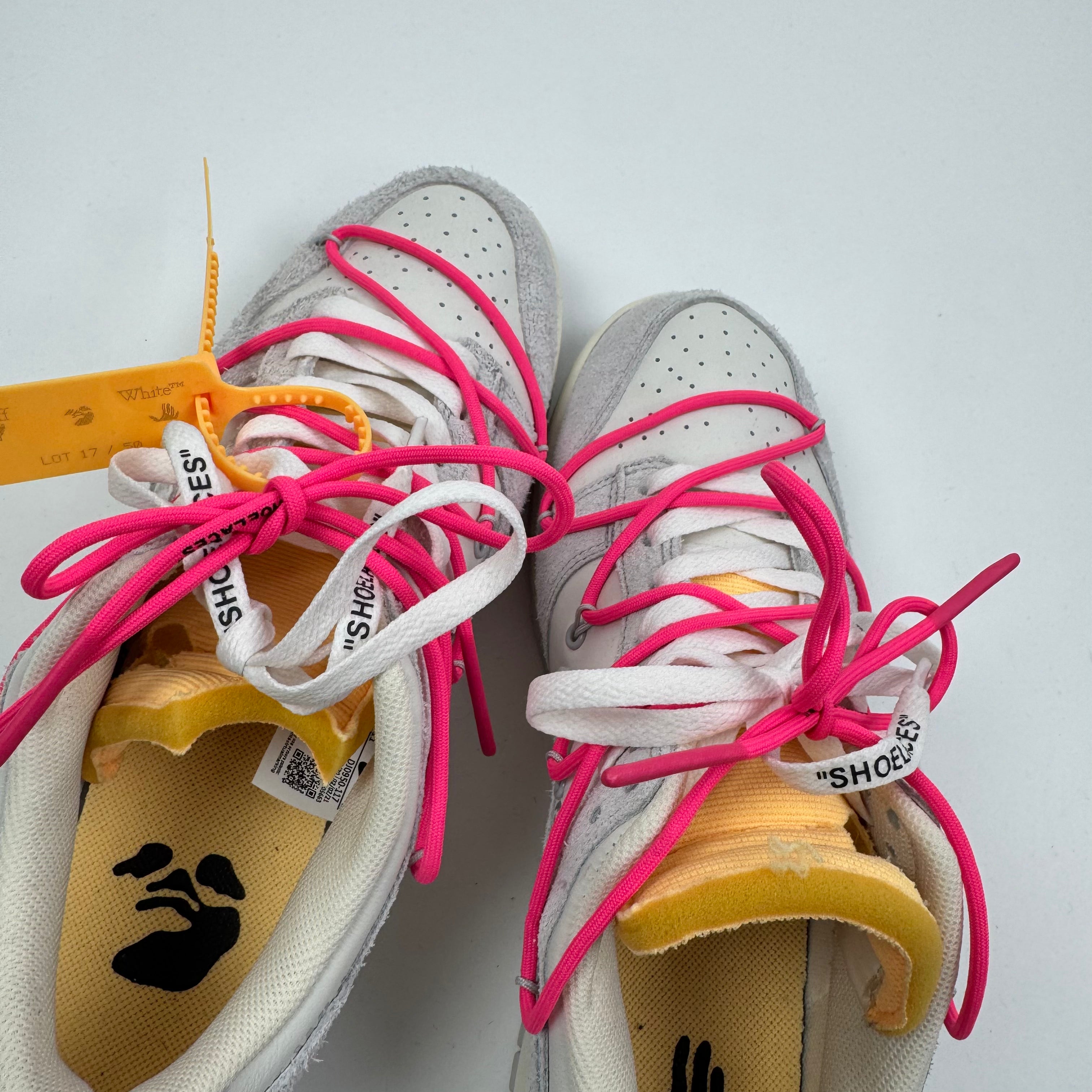 Off-White x Nike Dunk Low “The 50” – Japan Exclusive Size 45