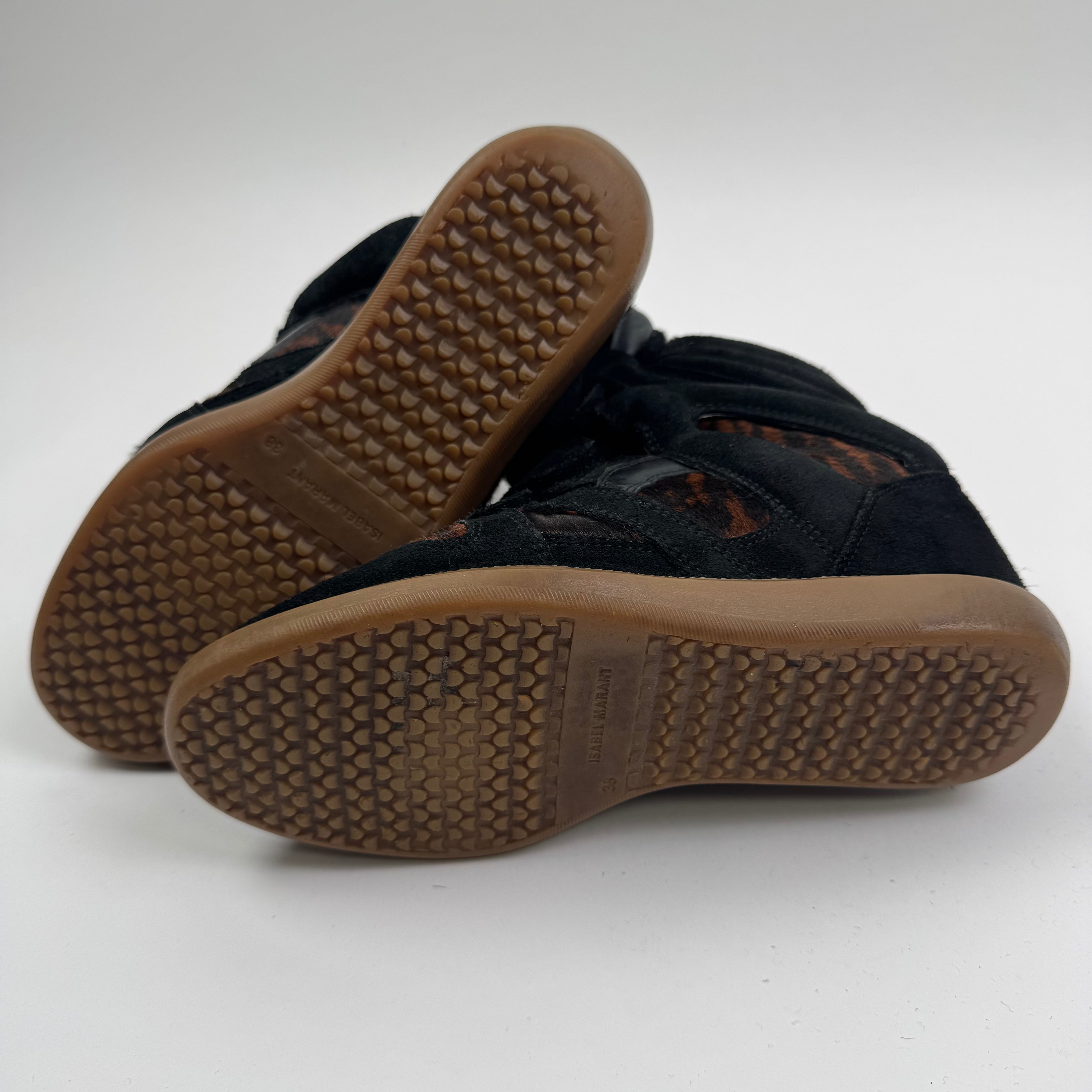 Isabel Marant Bekett Sneakers – Tiger Pattern Size 38
