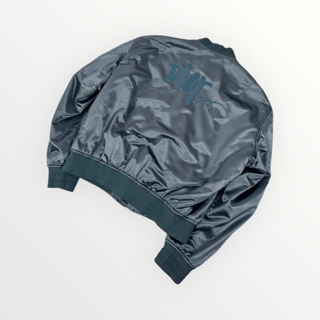ジャケット・アウター Dior Shawn Stussy 20AW DIOR x Shawn Stussy 2020 Signature Logo Parka - Black Outerwear