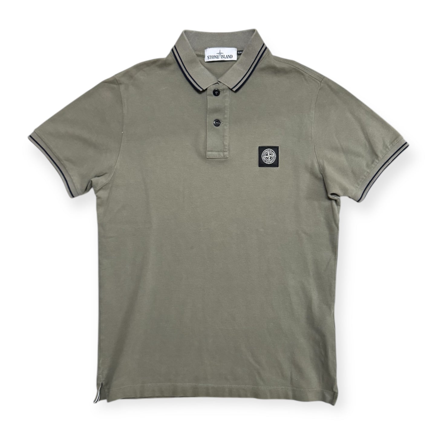 Stone Island Slim Fit Polo Shirt Green