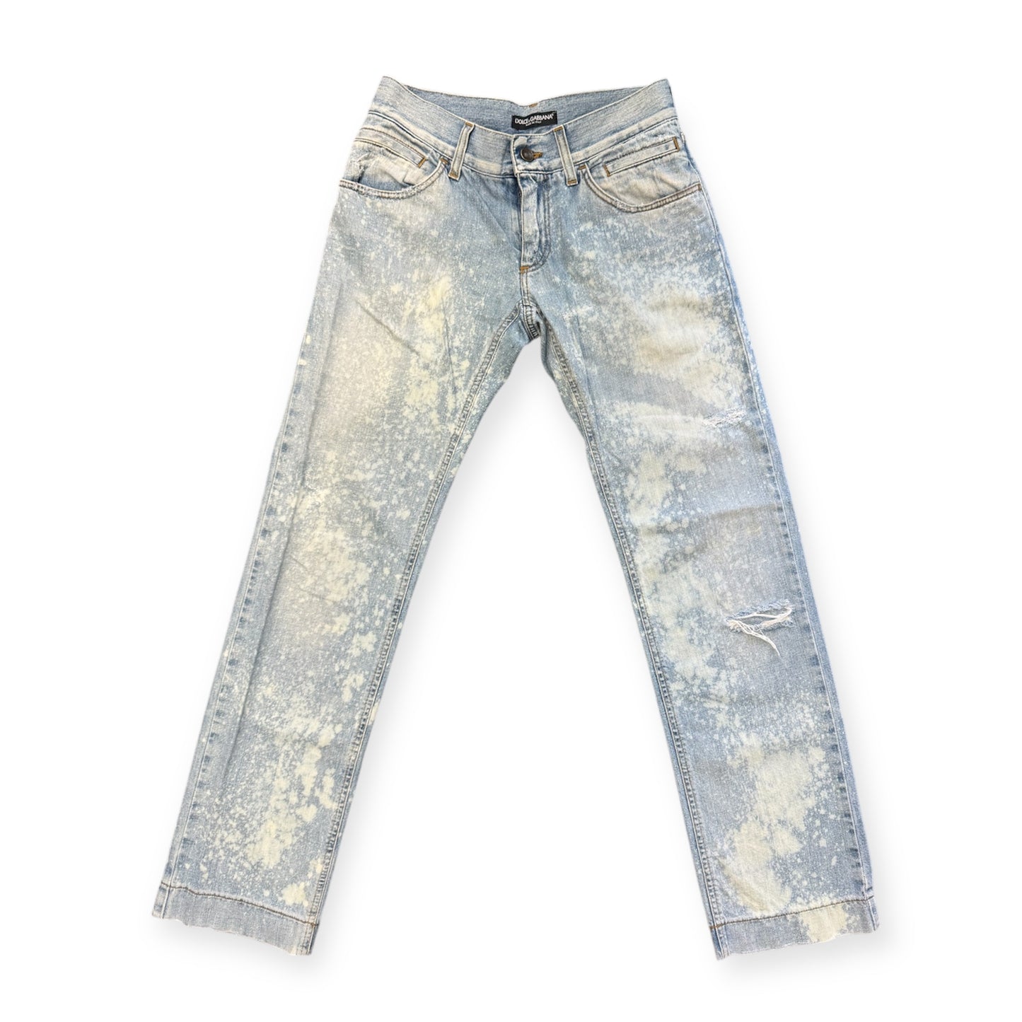 Dolce & Gabbana RARE Jeans Blue/White