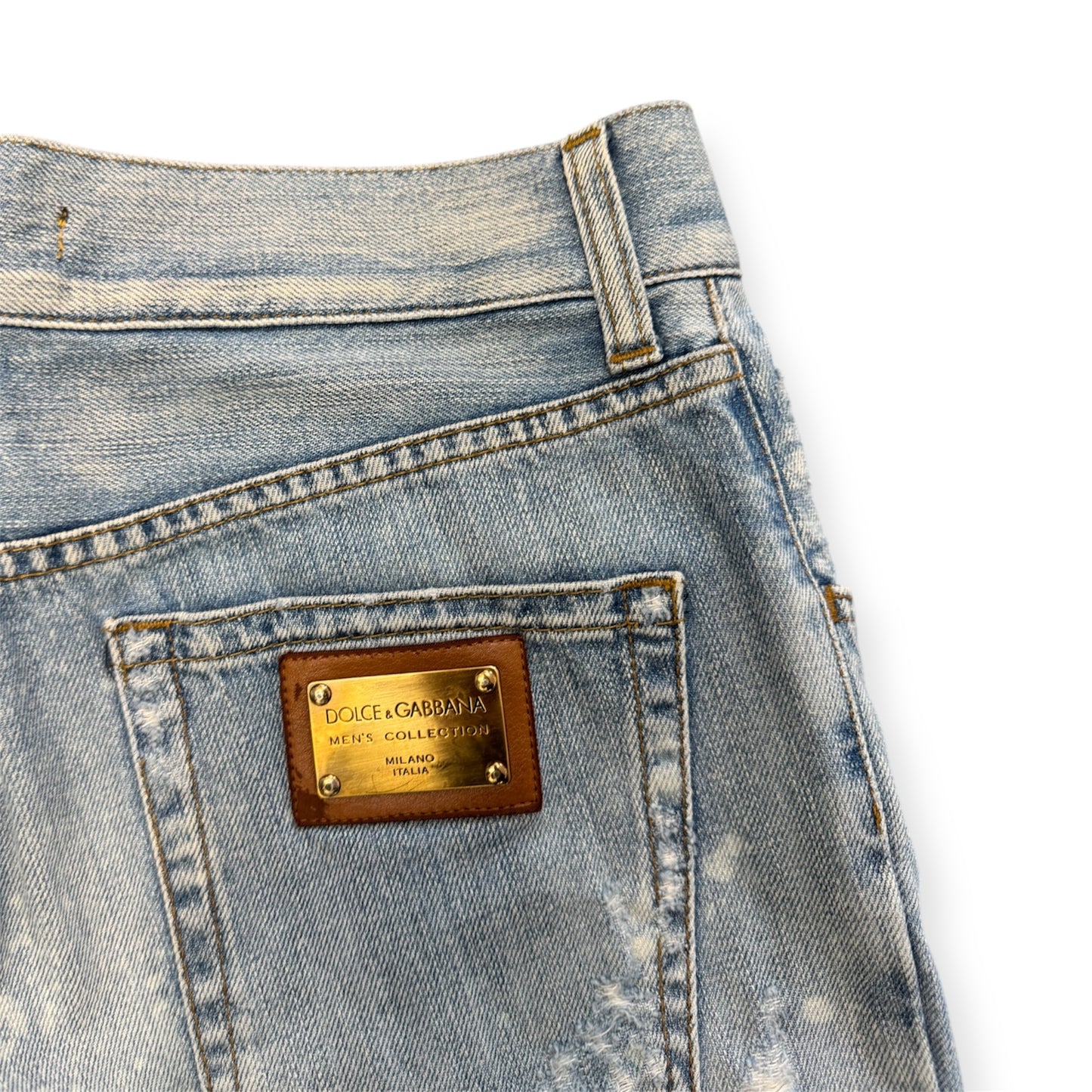 Dolce & Gabbana RARE Jeans Blue/White