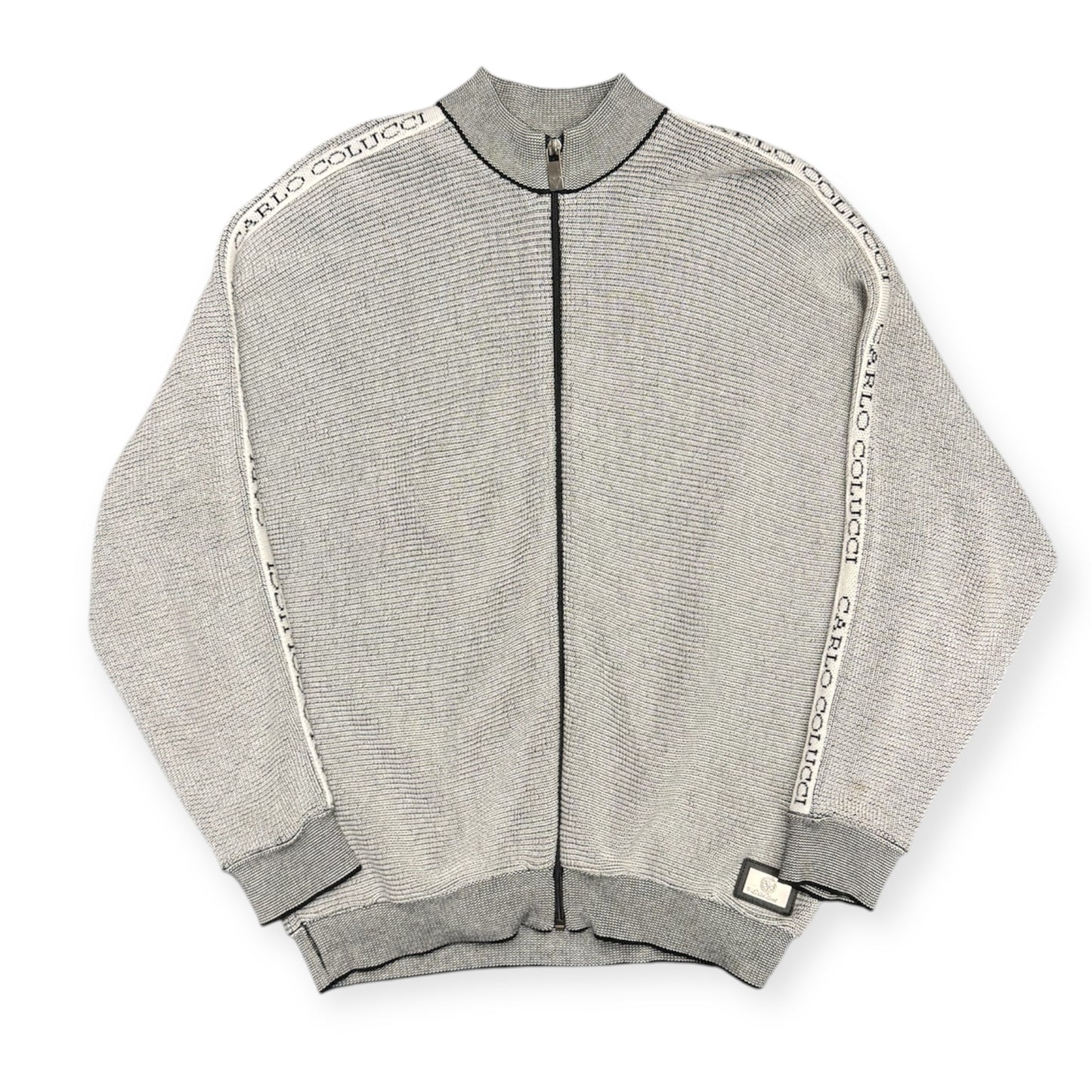 Carlo Colucci Knit Jacket Grey