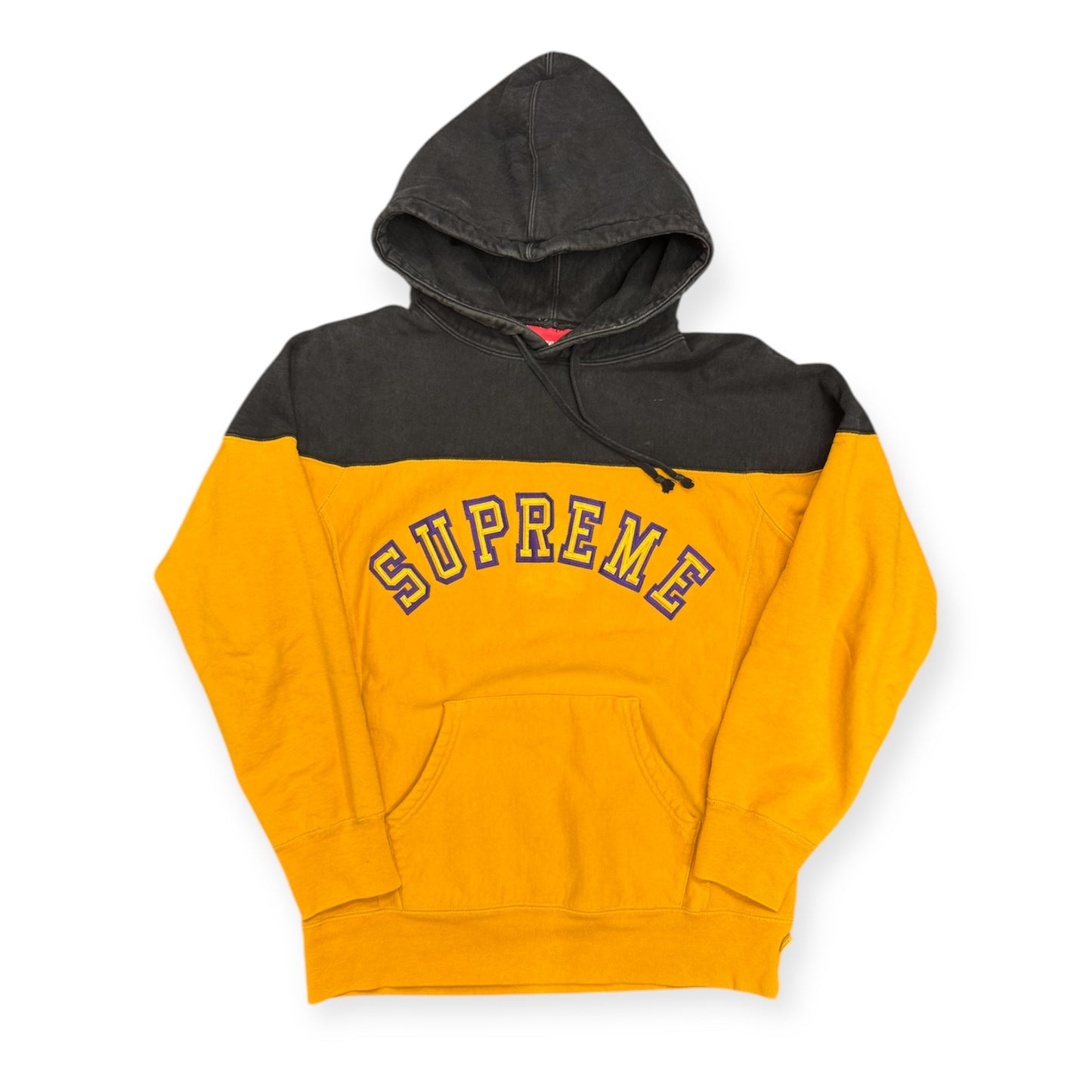 Supreme Vintage Hoodie Yellow/Black