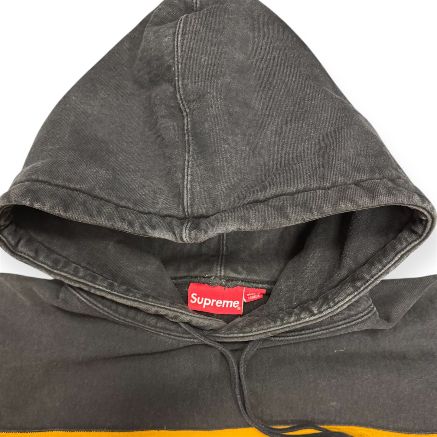 Supreme Vintage Hoodie Yellow/Black