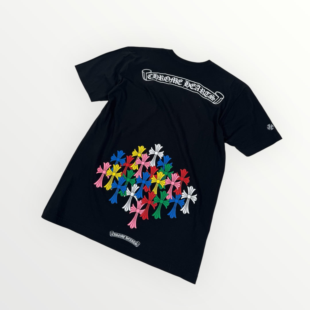 Chrome Hearts Multi Color Cross T-Shirt