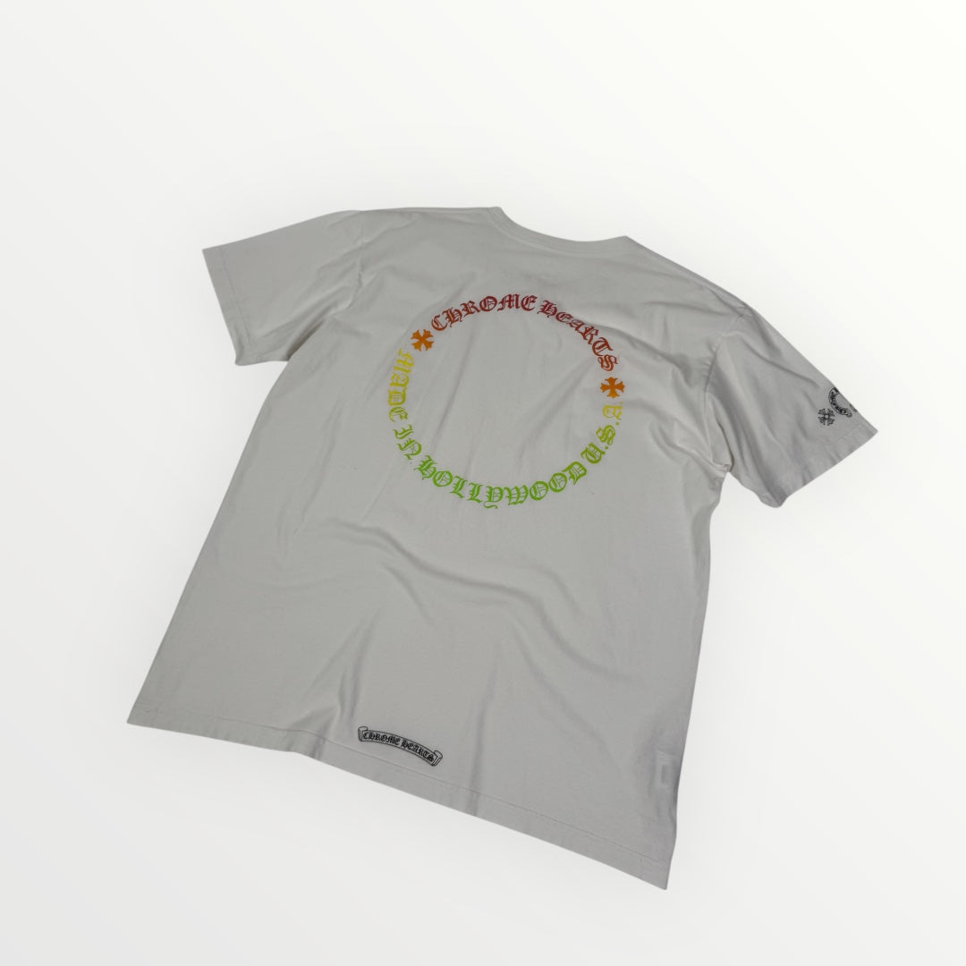 Chrome Hearts Gardient T-Shirt White
