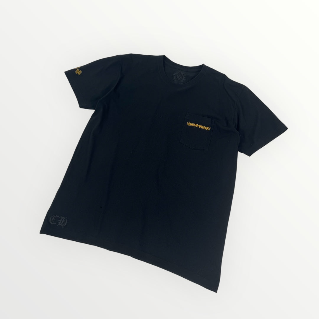 Chrome Hearts Yellow Plus Cross T-Shirt