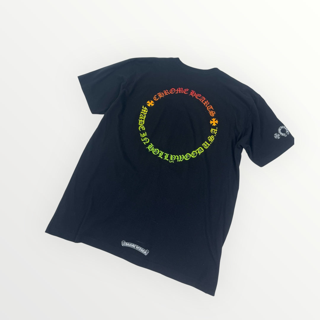 Chrome Hearts Gardient T-Shirt Black