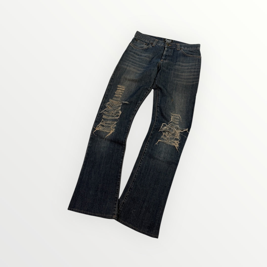 Dolce & Gabbana Ripped Denim