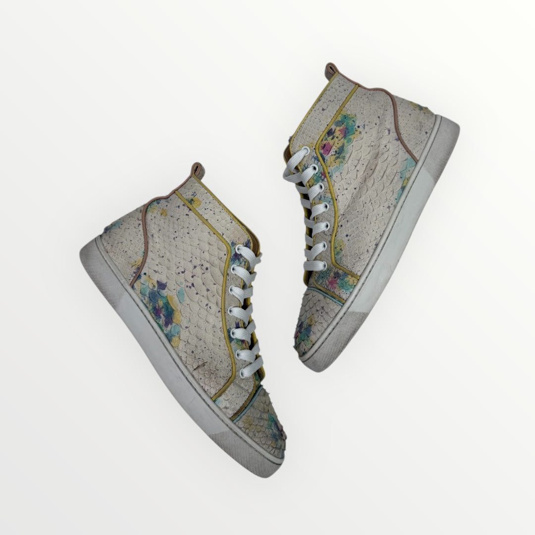 Christian Louboutin Louis High-Top Sneaker Size 42