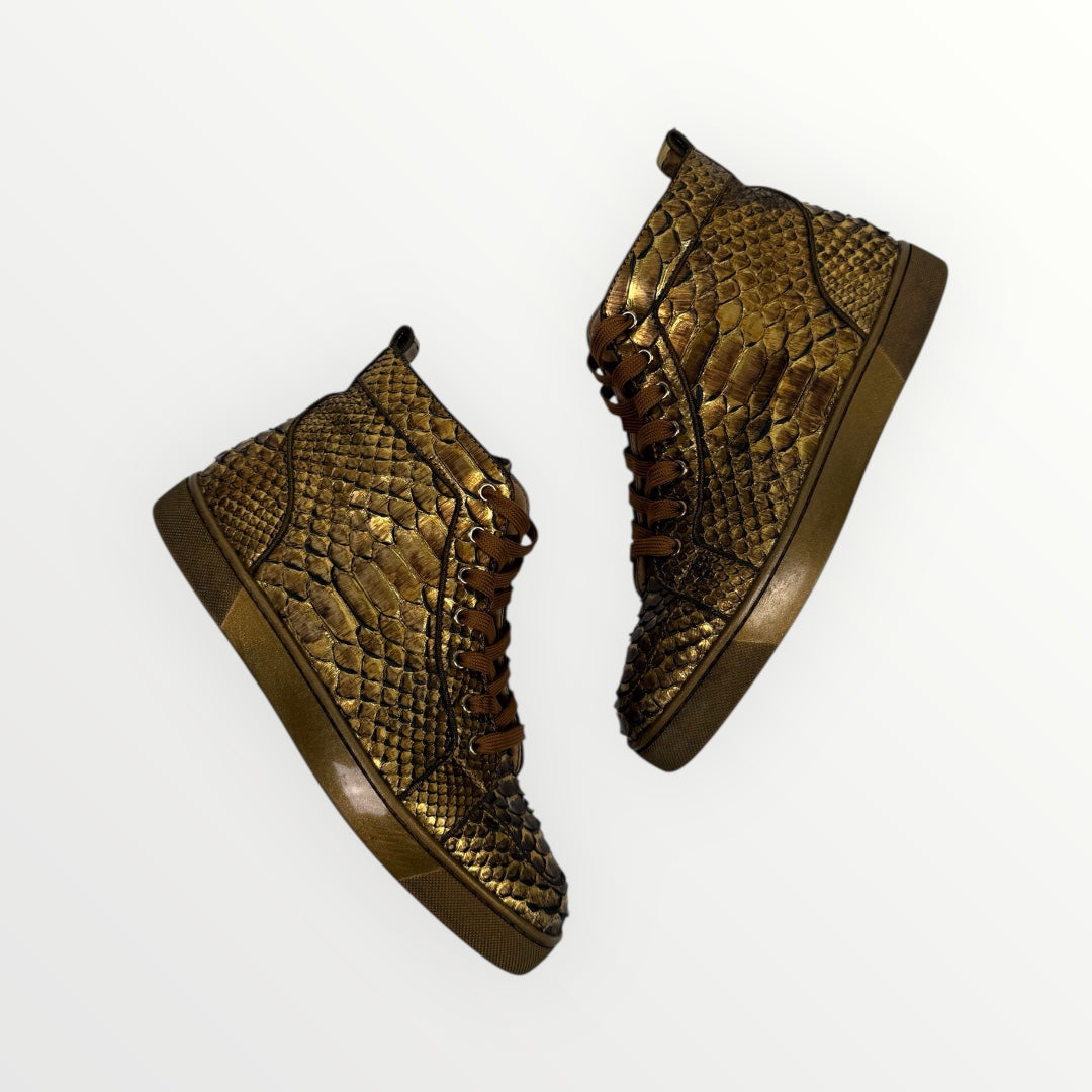 Christian Louboutin Louis High-Top Sneaker Size  41 ½