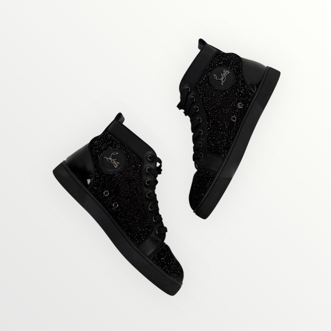 Christian Louboutin Louis High-Top Sneaker Size  41 ½