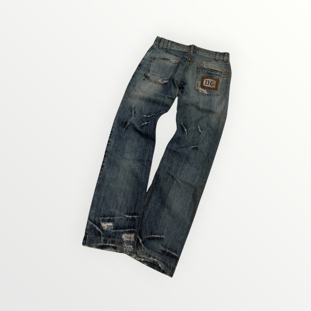 Dolce & Gabbana Ripped Denim