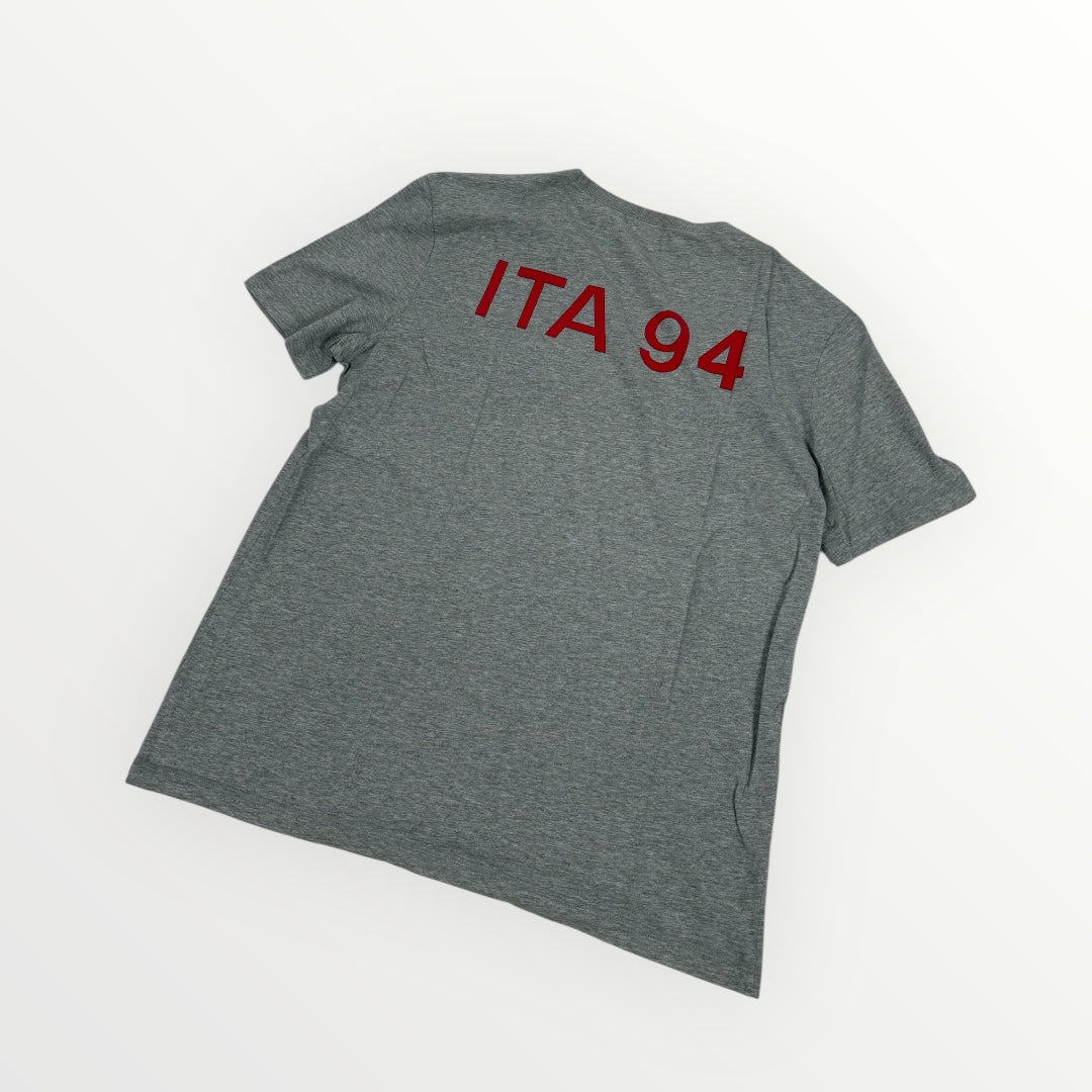 トップス 03ss Prada luna rossa gray Polo shirts Polo Luna Rossa Prada Pirelli En Laine Piquée Gris | PRADA - France